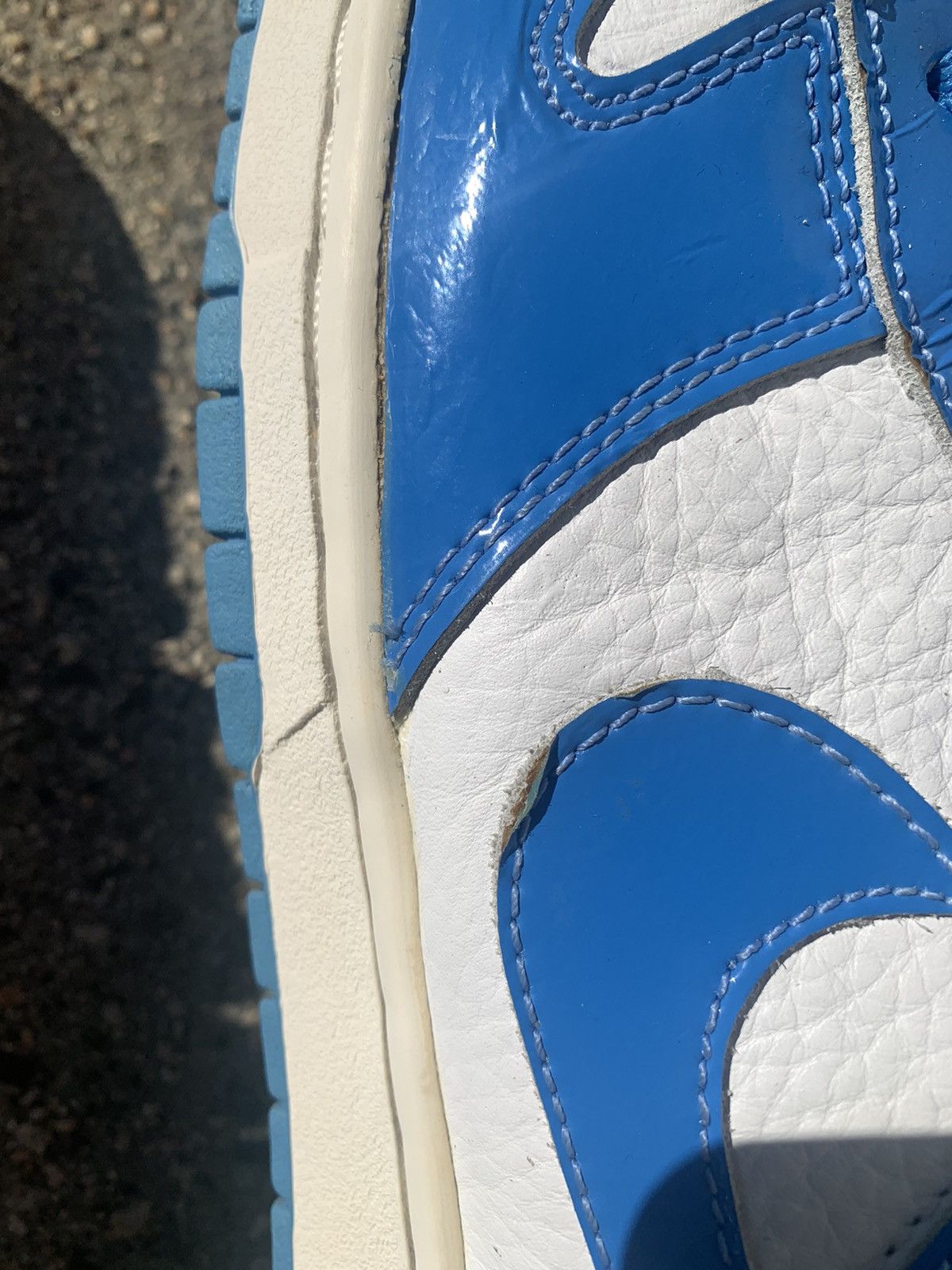 Nike Vintage Nike Dunk Low PL 2001 UNC Carolina Size US 10 / EU 43 - 9 Thumbnail