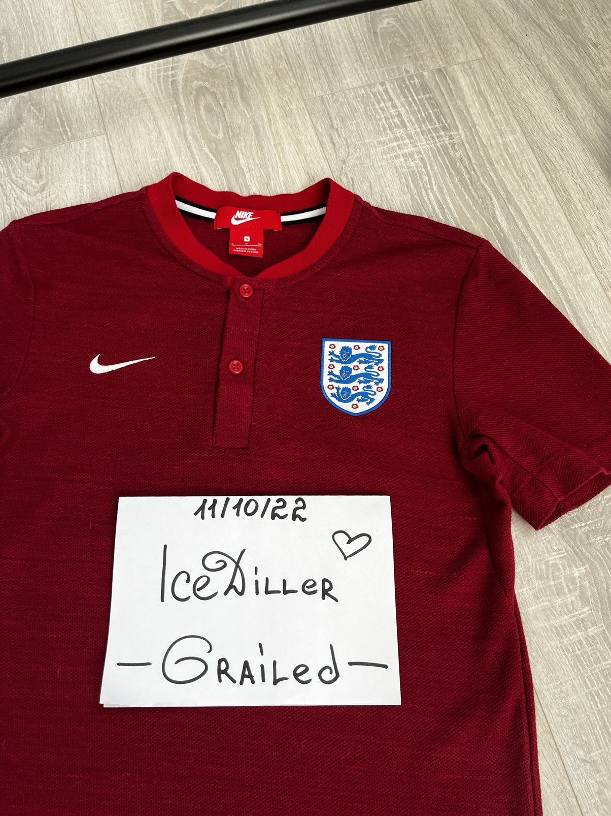 Nike Nike England Football National Team Jersey Size US S / EU 44-46 / 1 - 6 Thumbnail