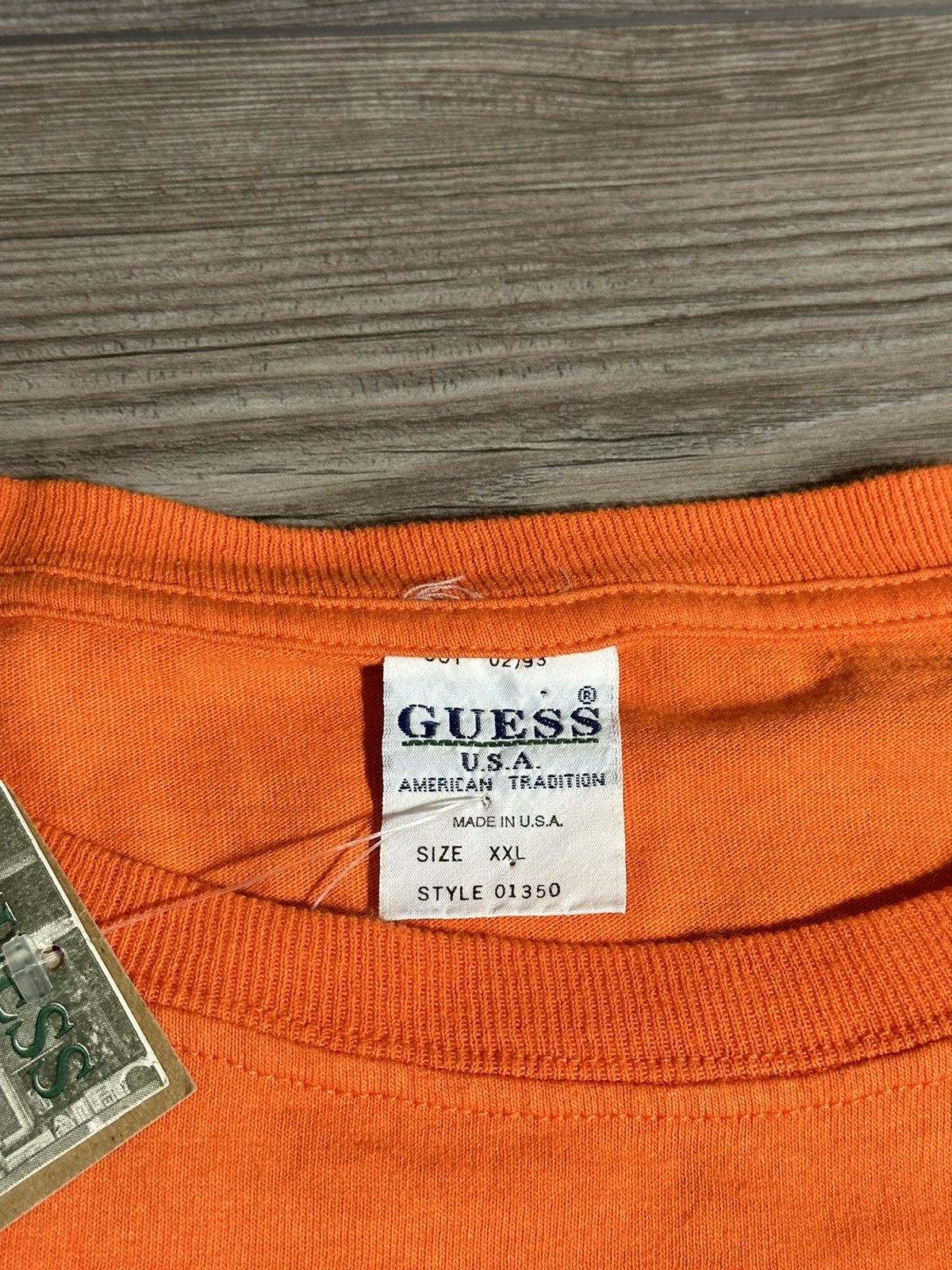 Guess Vintage 90’s Guess Jeans T Shirt Size US XXL / EU 58 / 5 - 3 Thumbnail