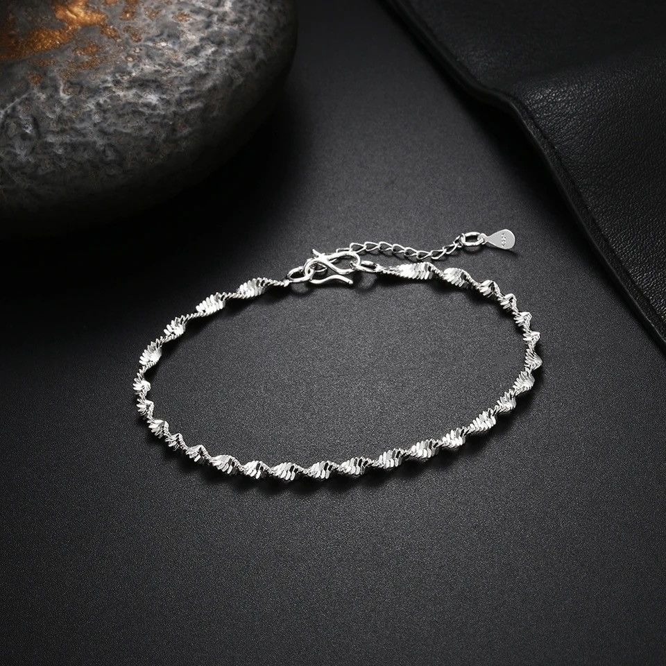 Jewelry Twisted Chain Bracelet Size ONE SIZE - 2 Thumbnail