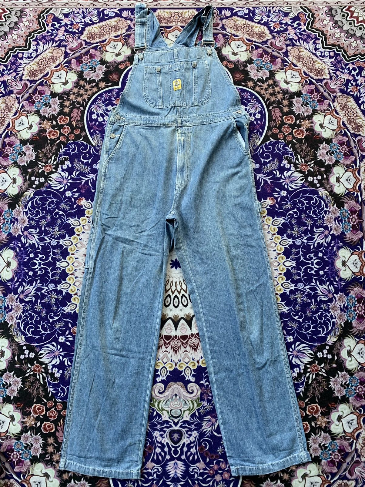 Wrangler BLUE BELL オーバーオール インディゴ/FW487 Wrangler BLUE BELL オーバーオール インディゴ デニム