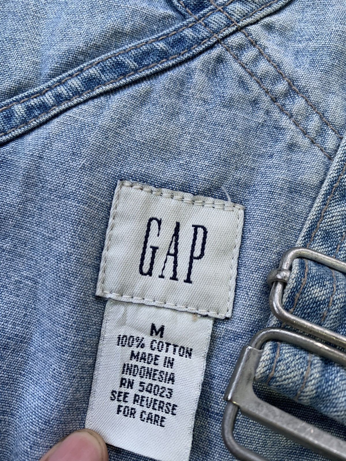 Gap Gap Denim Overall Size US 31 - 3 Thumbnail