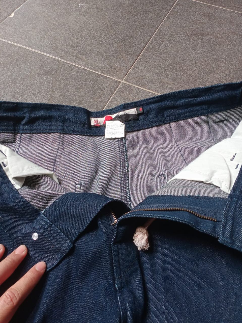 Japanese Brand Japanese Traditional Floral Patchwork Denim Size US 32 / EU 48 - 14 Thumbnail