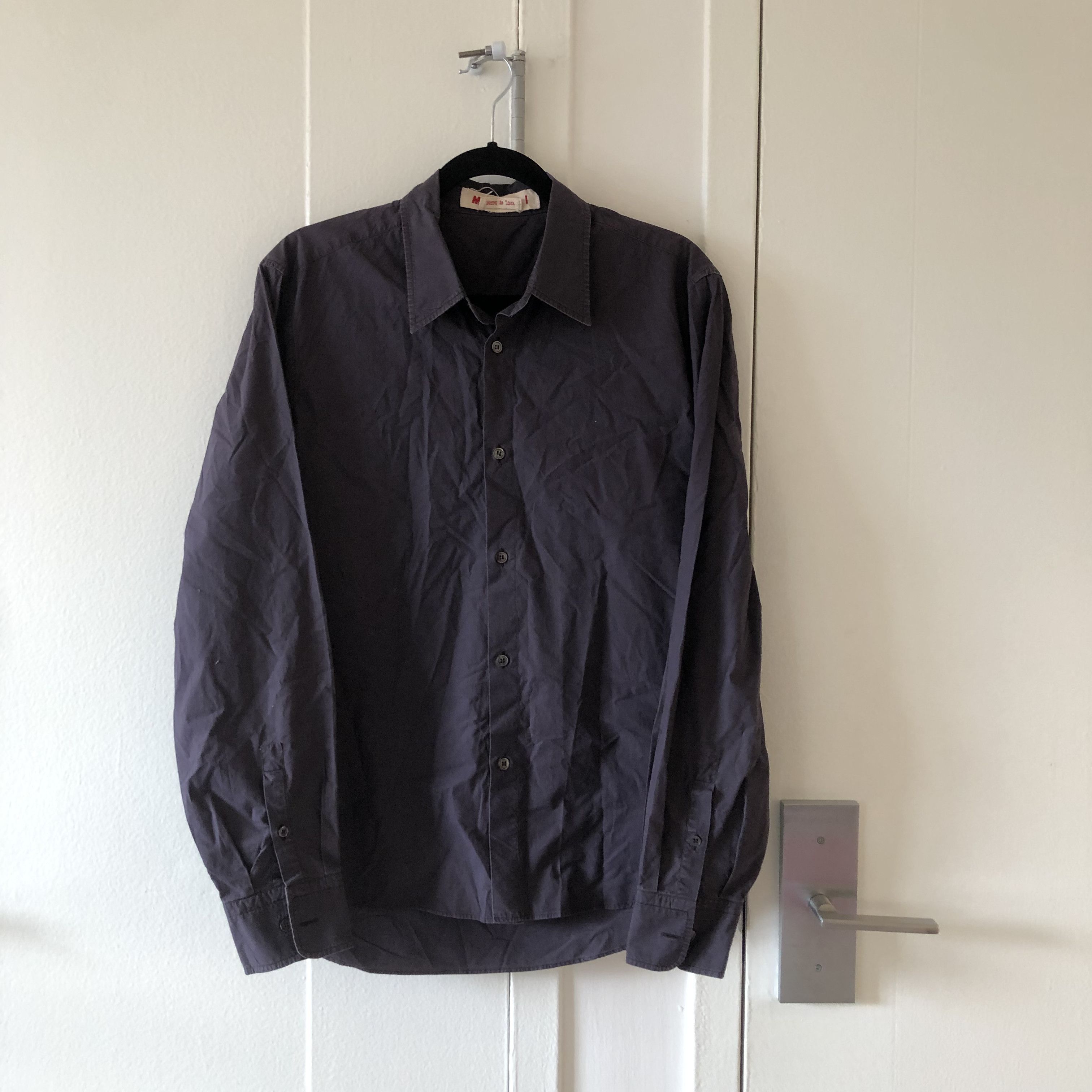 image of Marni Button Up in Purple, Men's (Size Small)