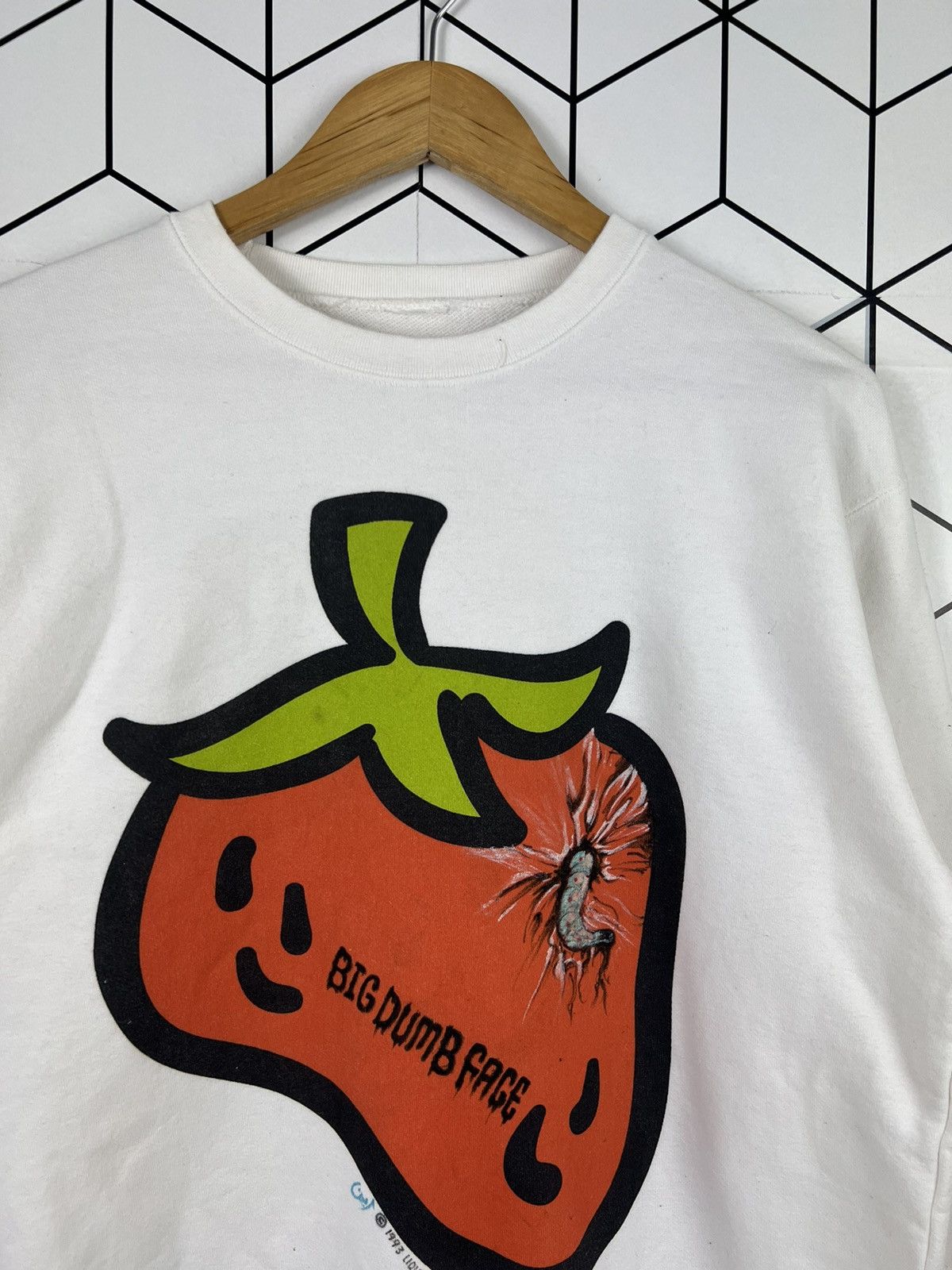 Band Tees VINTAGE 1993 BIG DUMB FACE AMERICAN METAL BAND SWEATSHIRT Size US M / EU 48-50 / 2 - 2 Thumbnail