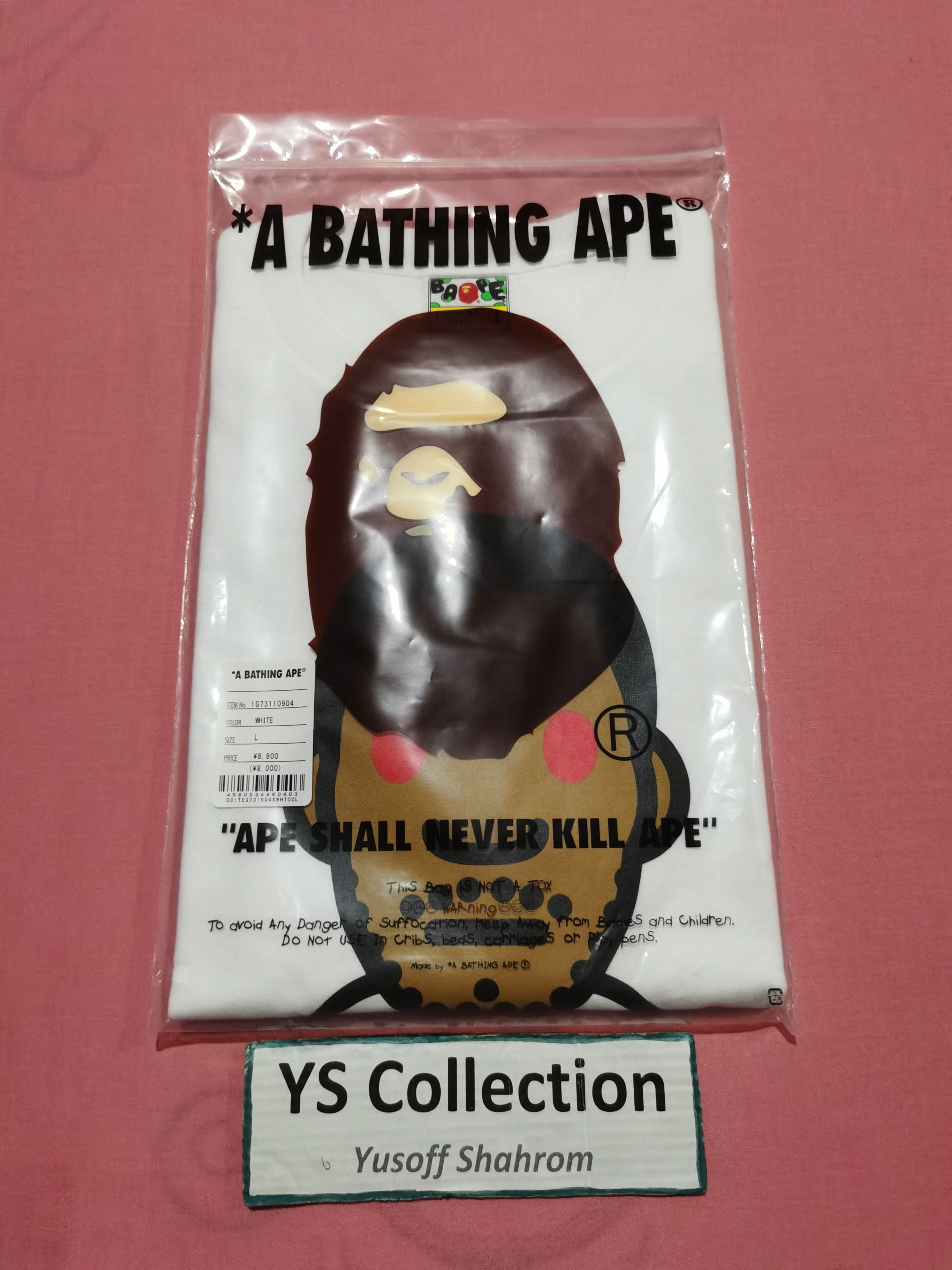Bape × Kid Cudi Bape x Kid Cudi Tee Size US L / EU 52-54 / 3 - 3 Thumbnail