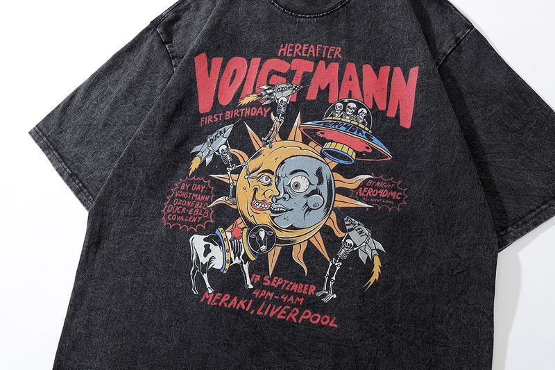 Japanese Brand Oversized Vintage Young Gen Printed Tee Size US M / EU 48-50 / 2 - 1 Thumbnail