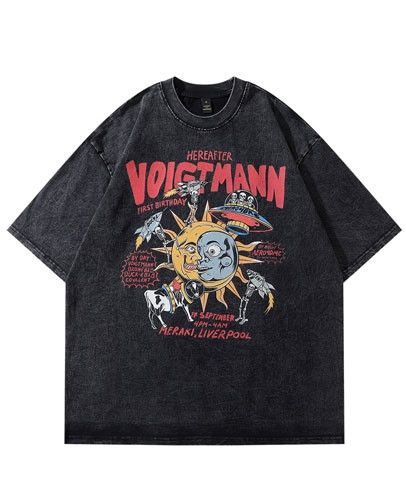 Japanese Brand Oversized Vintage Young Gen Printed Tee Size US M / EU 48-50 / 2 - 2 Thumbnail