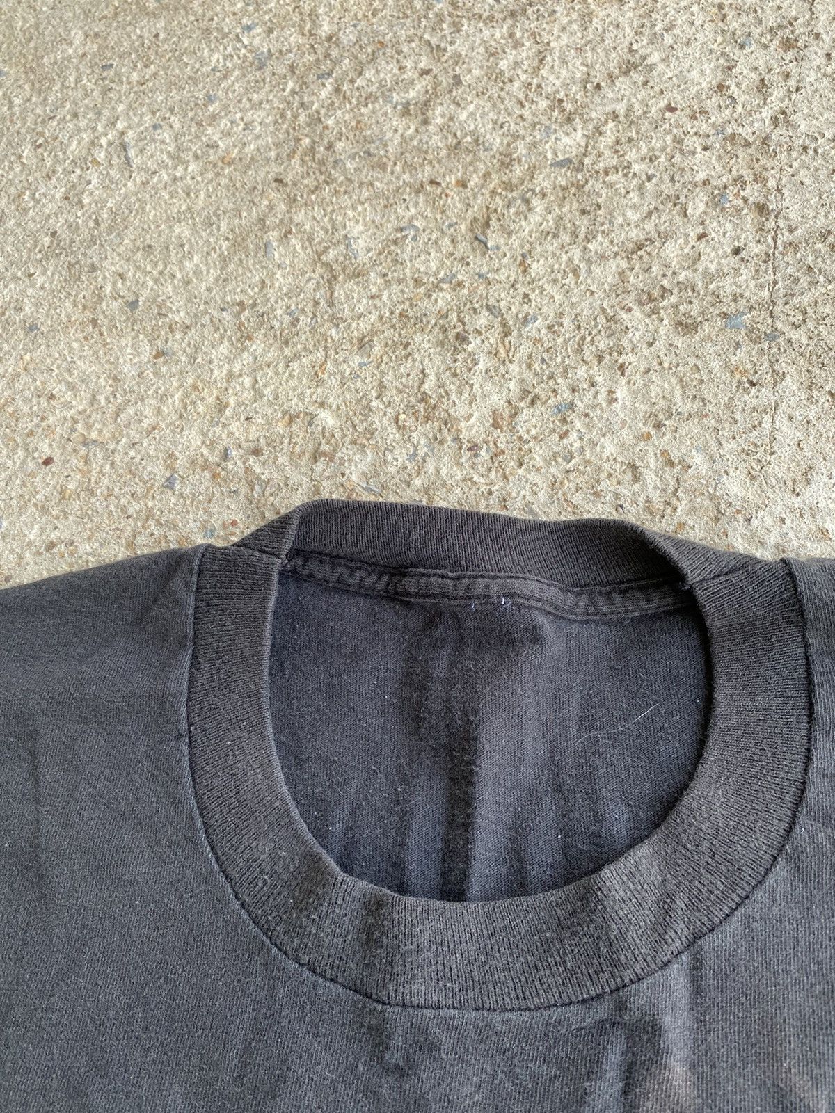 Vintage Vintage 90’s Jesus Mighty Warrior Faded Black Shirt Size US XL / EU 56 / 4 - 8 Thumbnail