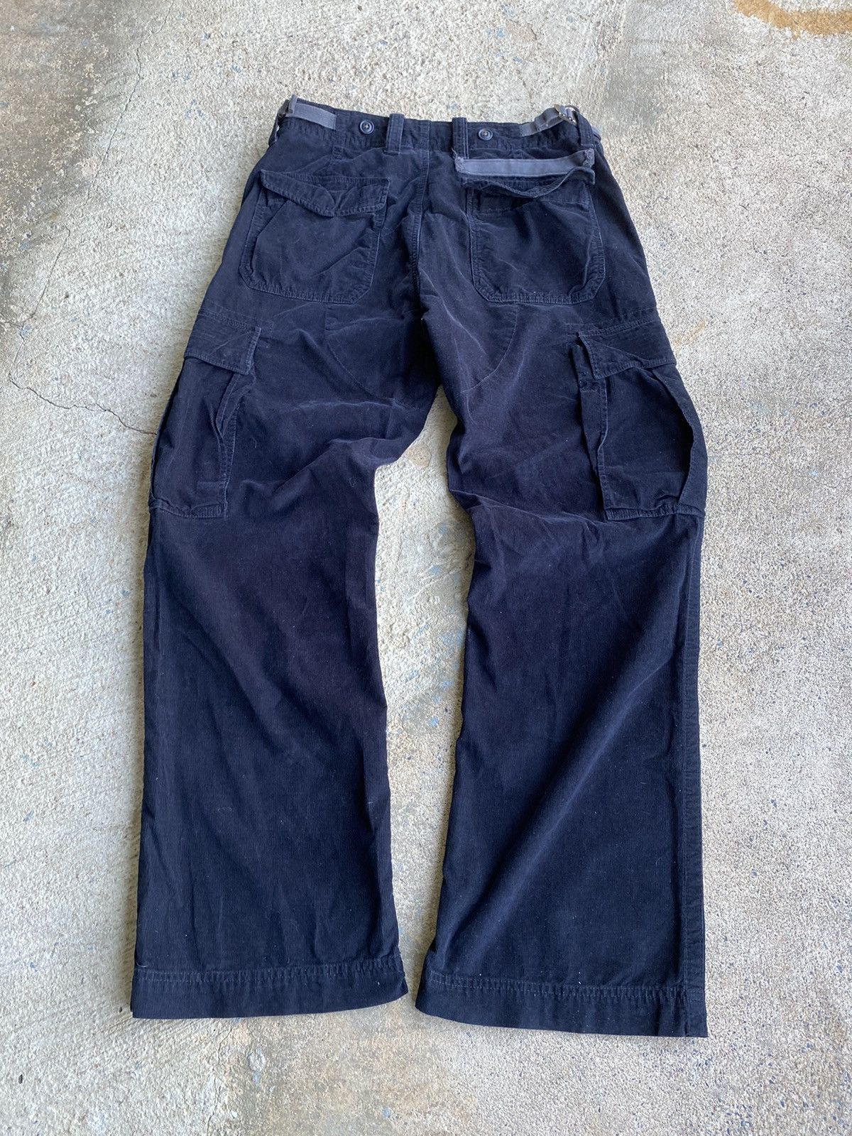 Gap × Vintage Vintage Crazy Y2K Gap Corduroy Cargo Pants Size US 34 / EU 50 - 8 Thumbnail