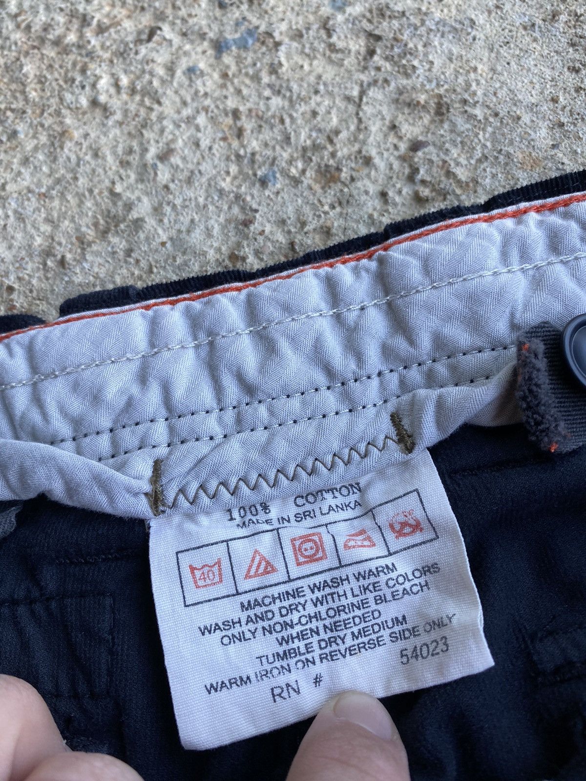 Gap × Vintage Vintage Crazy Y2K Gap Corduroy Cargo Pants Size US 34 / EU 50 - 5 Thumbnail