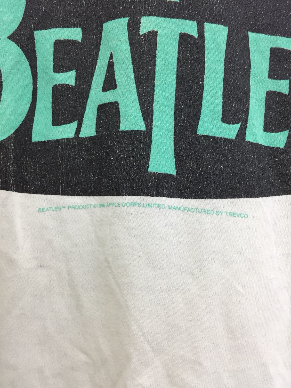 Band Tees × Vintage VINTAGE THE BEATLES RINGER TSHIRT Size US XL / EU 56 / 4 - 11 Thumbnail