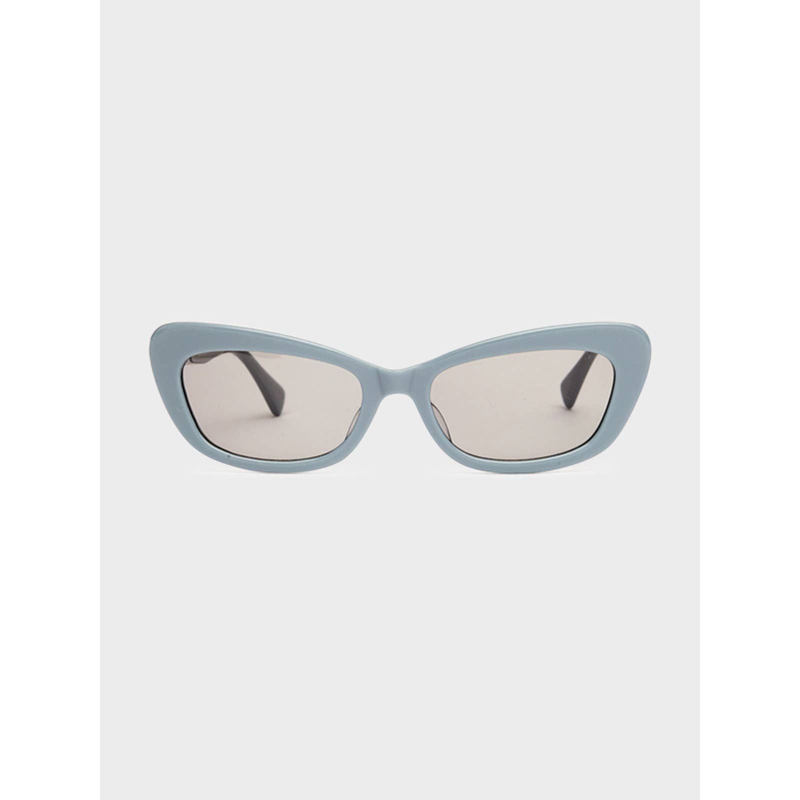 image of Undercover Cat Eye Sunglasses in Blue, Men's