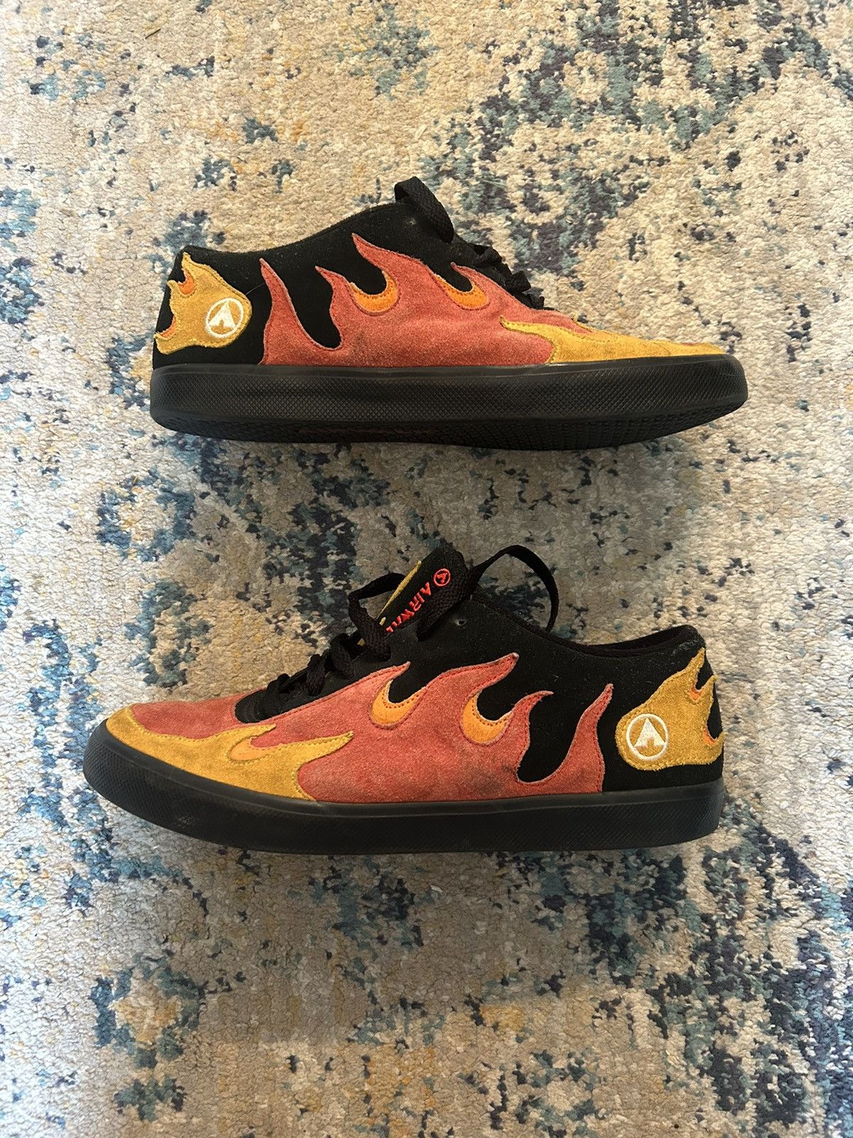 Vintage Crazy rare Vtg Airwalk Flame Scoach sneaker skater Y2K cool Grailed