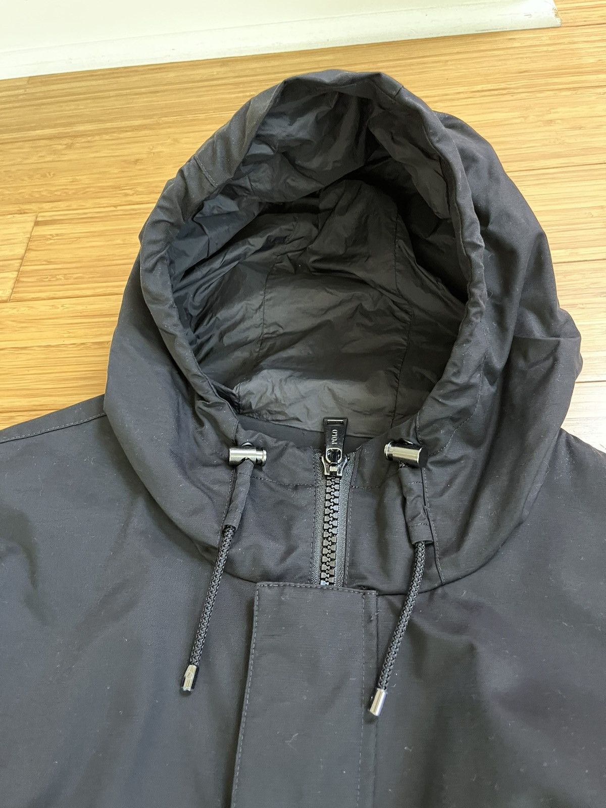 Polo Ralph Lauren Polo Ralph Lauren Men's Twill Hooded Coat Black Size Small Size US S / EU 44-46 / 1 - 13 Thumbnail