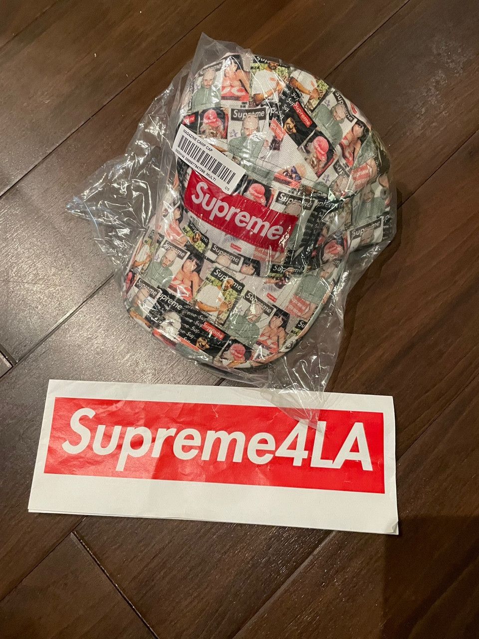 Supreme Supreme Magazine Camp Cap Multicolor in Hand | Grailed