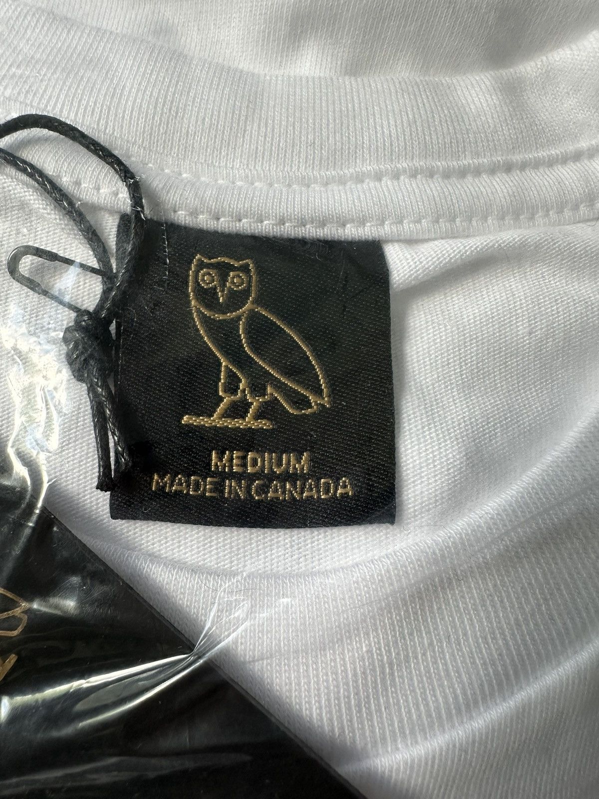 October's Very Own *RARE* OVO IRIDESCENT GRID OWL T-SHIRT TEE BRAND NEW Size US M / EU 48-50 / 2 - 7 Thumbnail