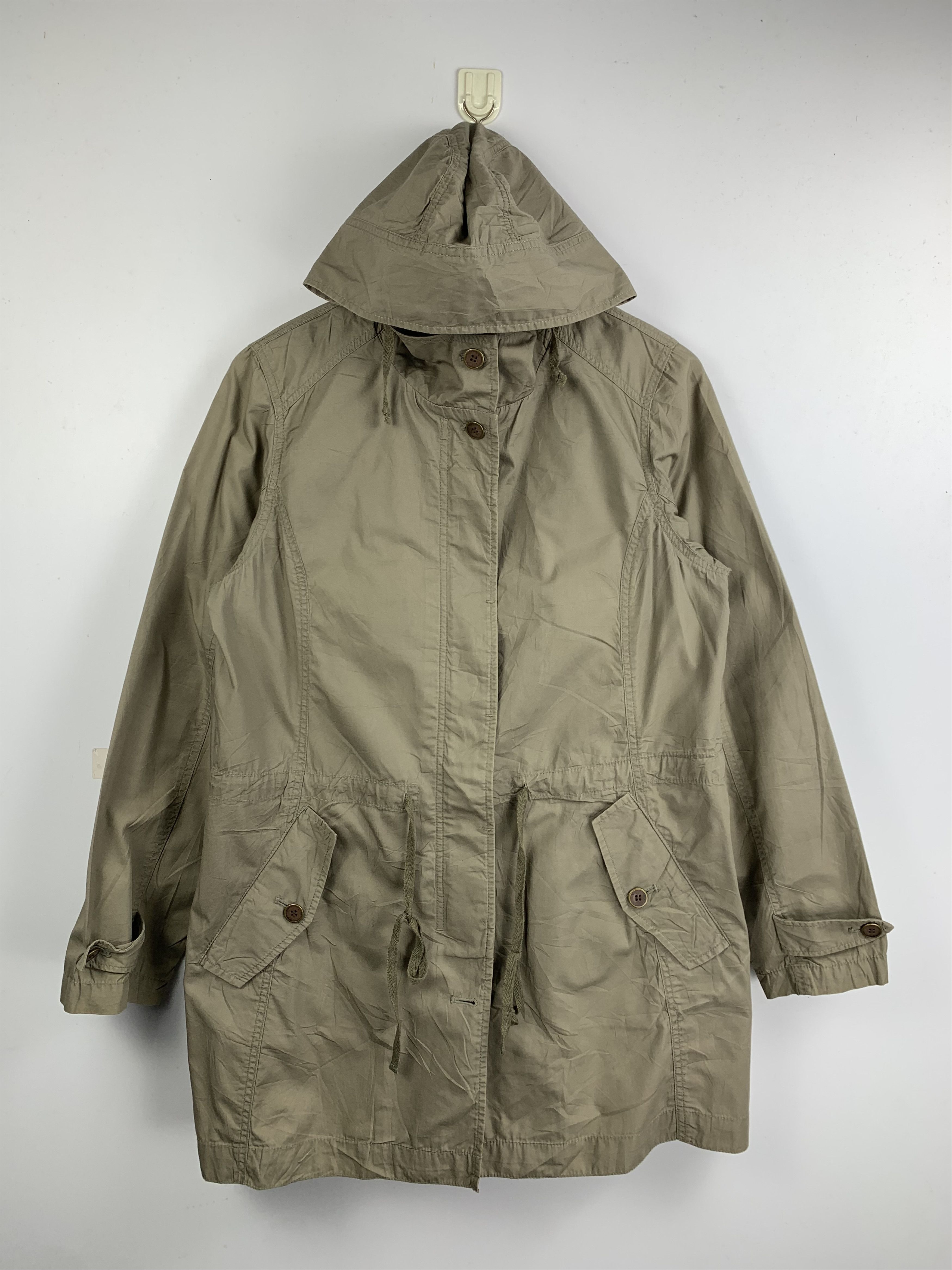 Japanese Brand Vintage Japanese PBI Hoodie Parka Jacket Size US XL / EU 56 / 4 - 1 Thumbnail