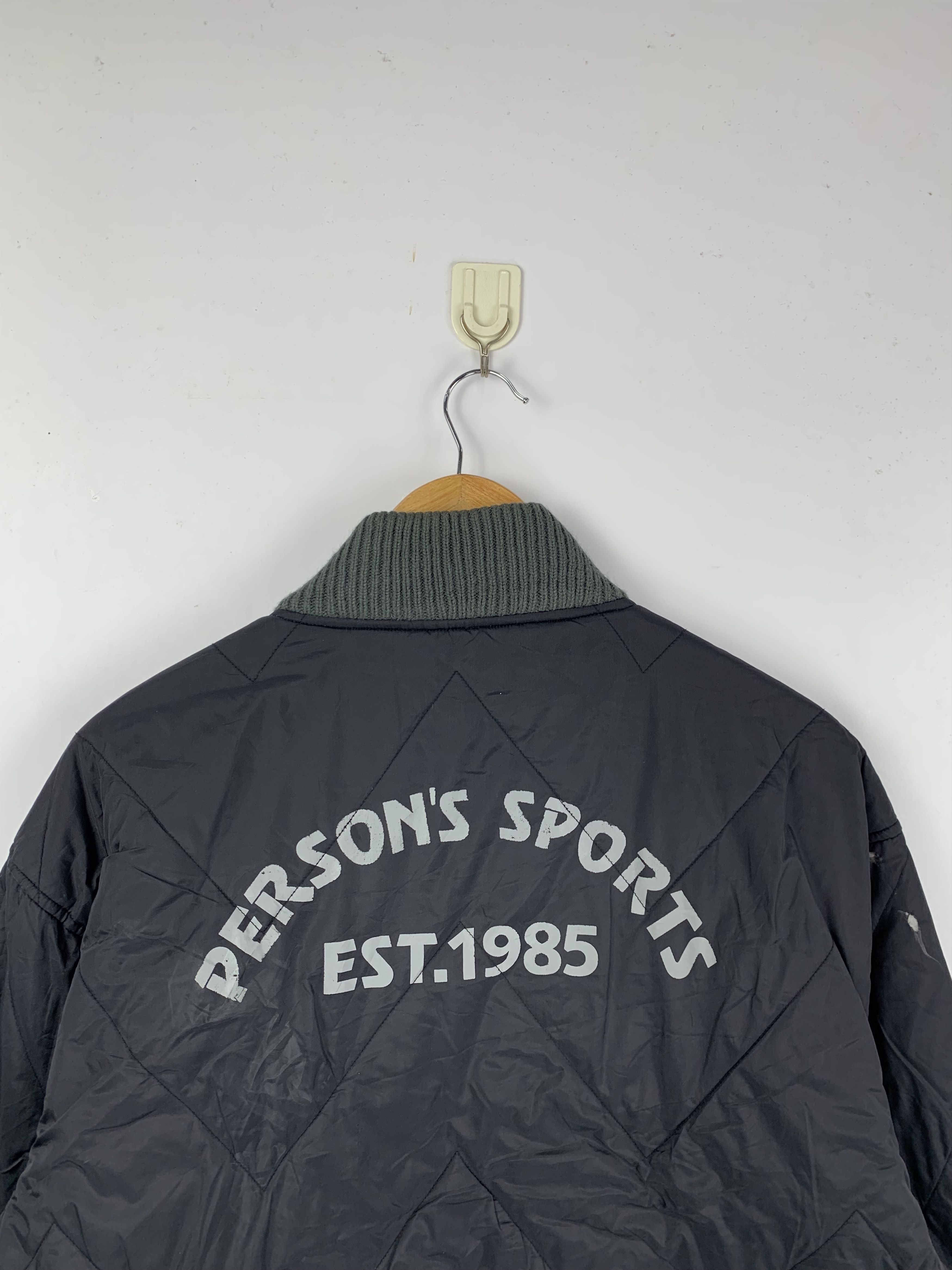 Japanese Brand Vintage PERSON SPORT Reversible Bomber Jacket Size US L / EU 52-54 / 3 - 5 Thumbnail