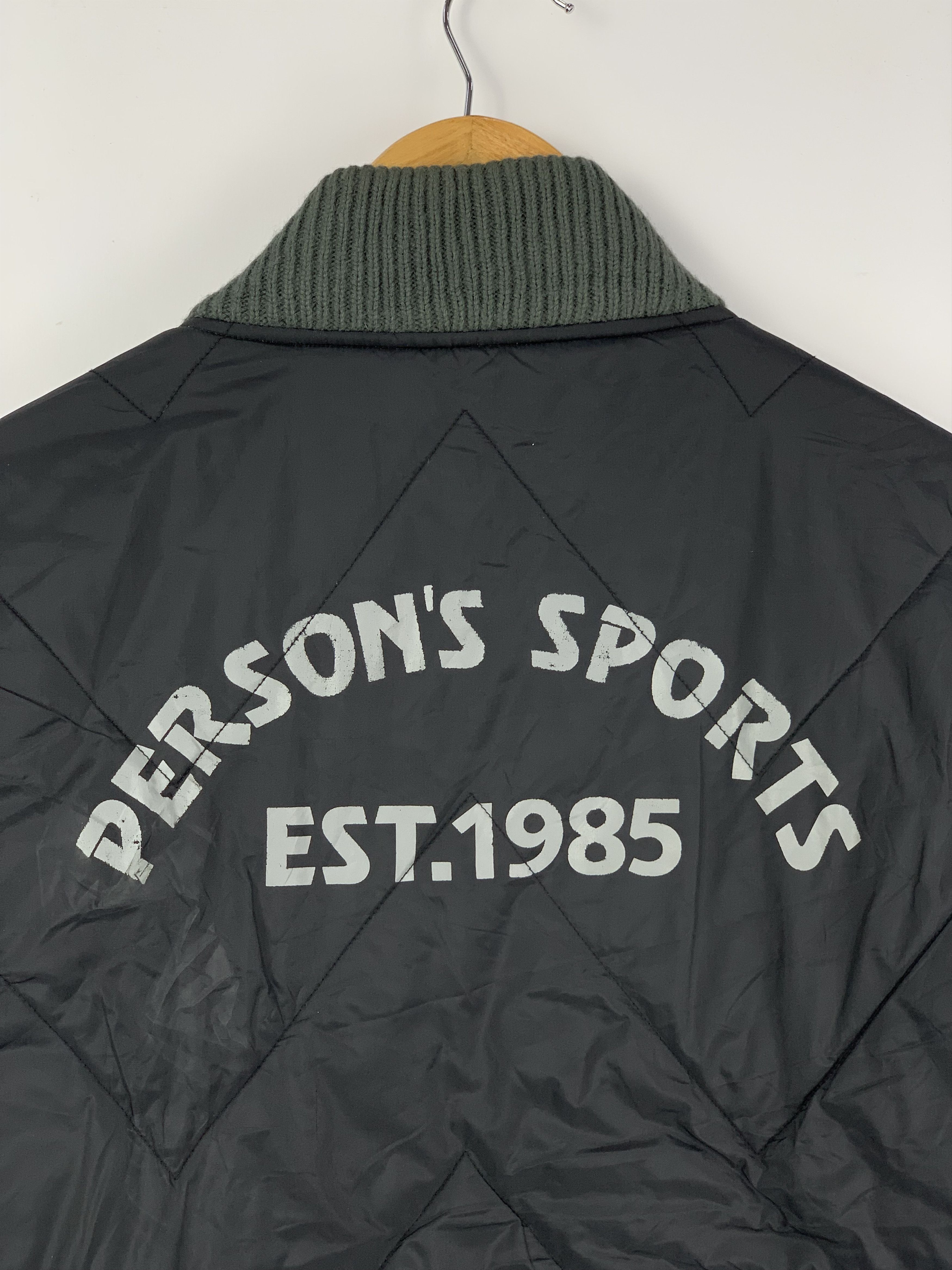 Japanese Brand Vintage PERSON SPORT Reversible Bomber Jacket Size US L / EU 52-54 / 3 - 6 Thumbnail