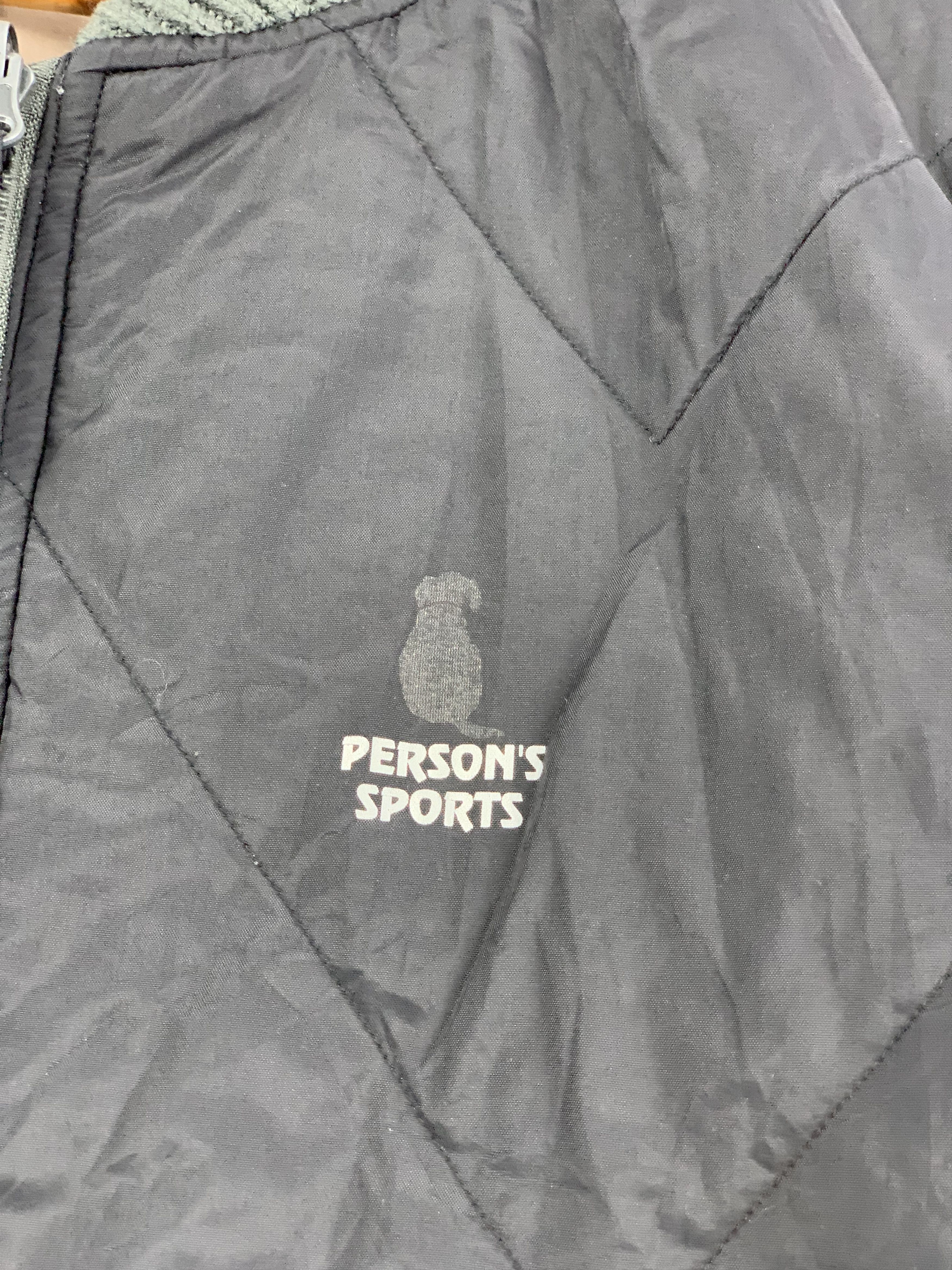 Japanese Brand Vintage PERSON SPORT Reversible Bomber Jacket Size US L / EU 52-54 / 3 - 16 Thumbnail