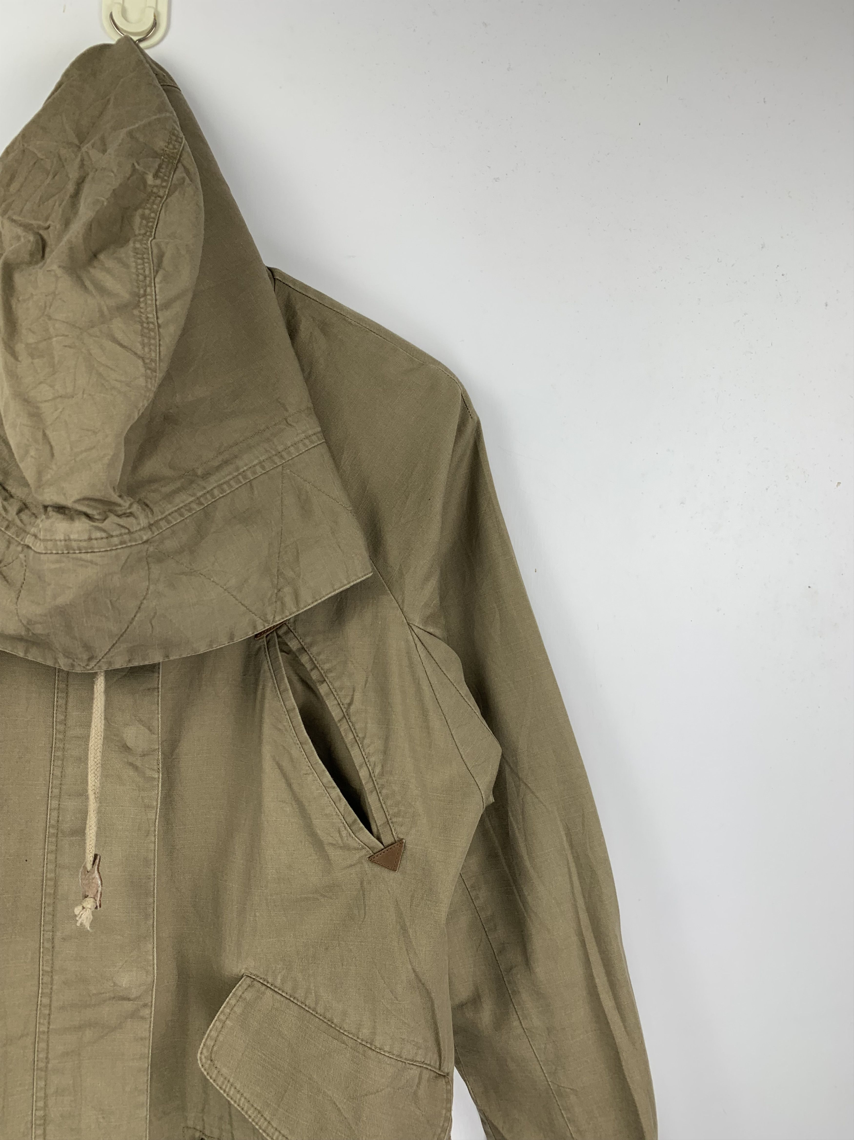 Japanese Brand Vintage OSMOSIS Multi Pocket Hoodie Zip Up Utility Parka Size US M / EU 48-50 / 2 - 6 Thumbnail