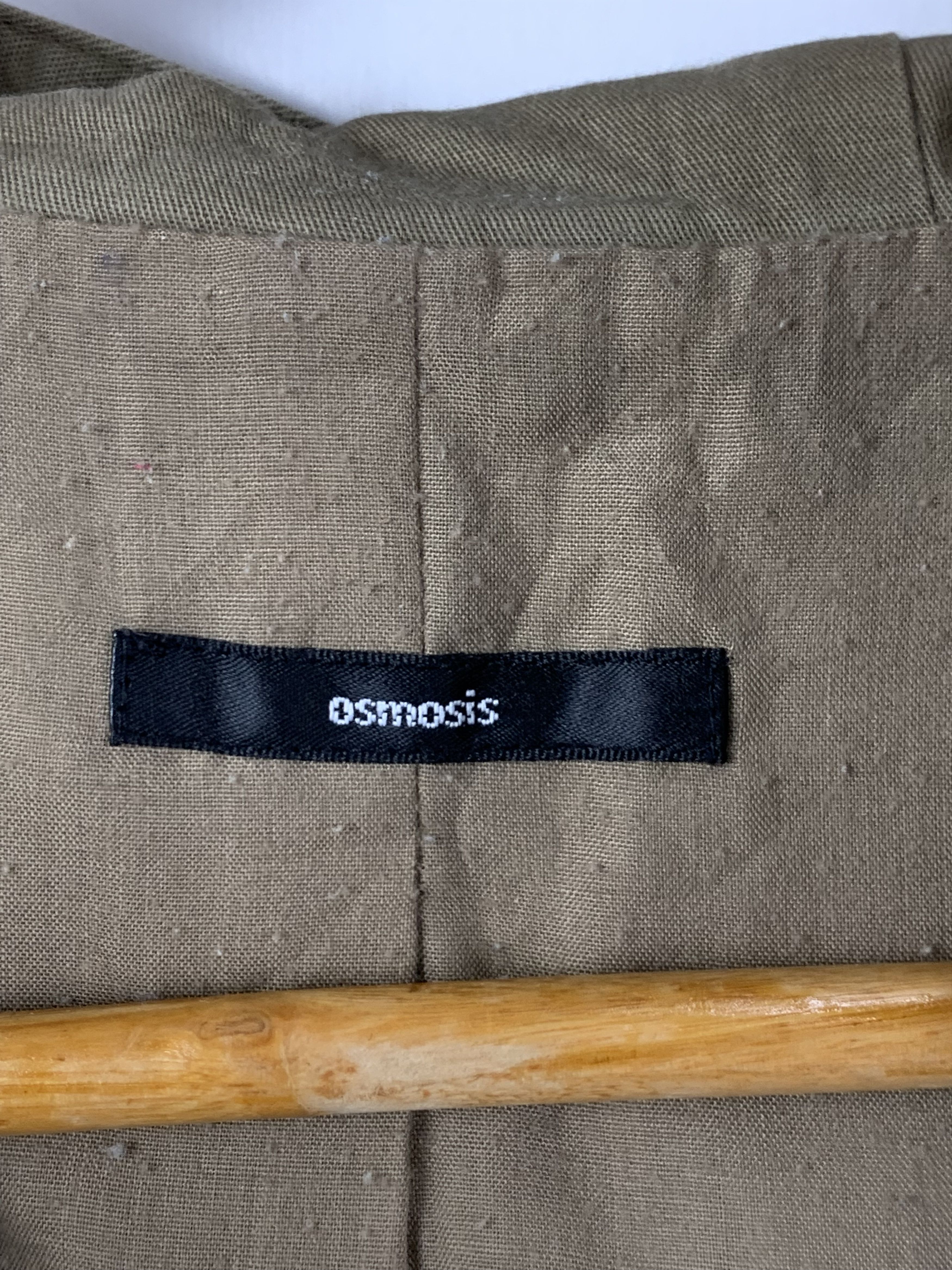 Japanese Brand Vintage OSMOSIS Multi Pocket Hoodie Zip Up Utility Parka Size US M / EU 48-50 / 2 - 9 Thumbnail