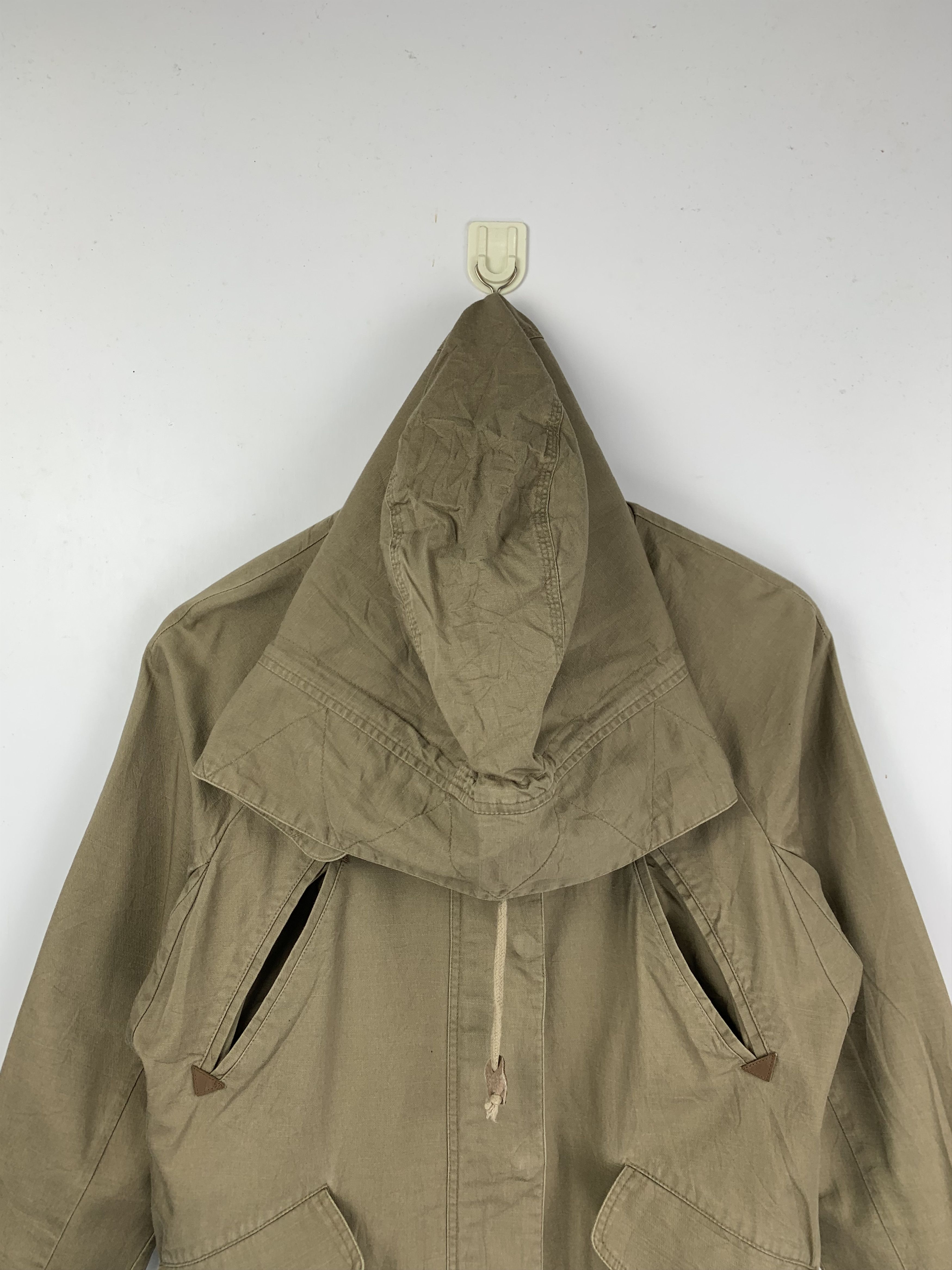 Japanese Brand Vintage OSMOSIS Multi Pocket Hoodie Zip Up Utility Parka Size US M / EU 48-50 / 2 - 5 Thumbnail