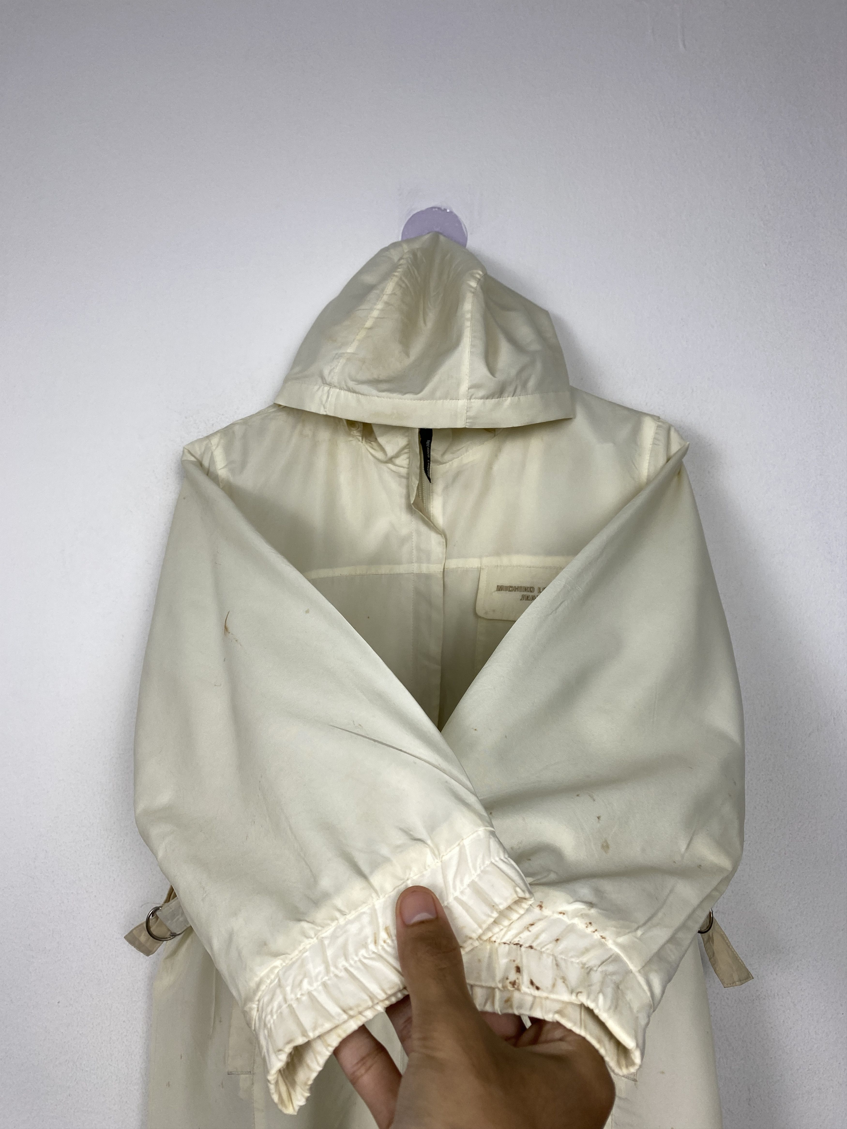 Michiko Koshino London Vintage Michiko London Hoodie Zip Up Light Jacket Size US L / EU 52-54 / 3 - 4 Thumbnail