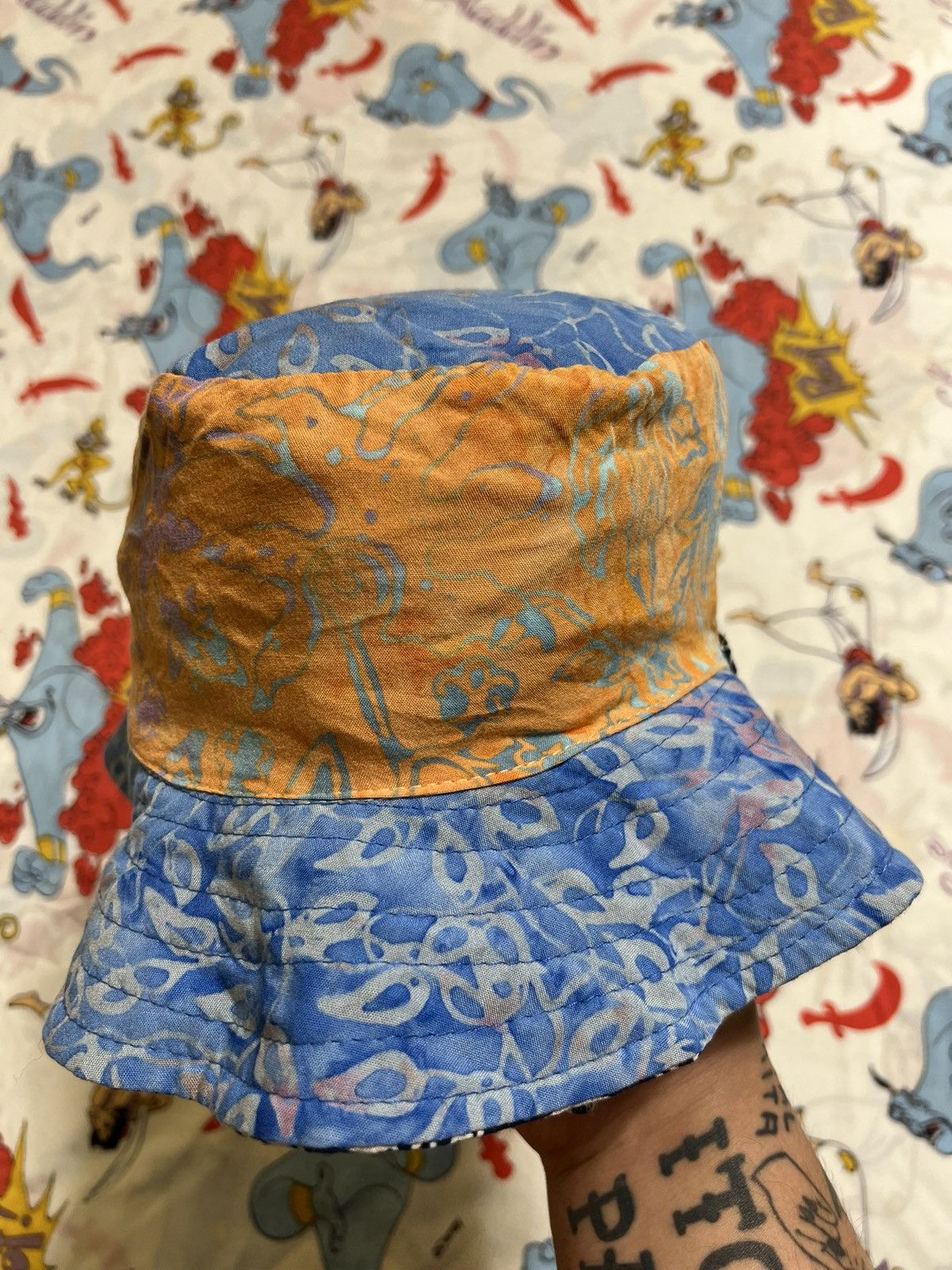 Vintage ***FINAL DROP***RARE 00s reversible abstract bucket hat Size ONE SIZE - 10 Thumbnail