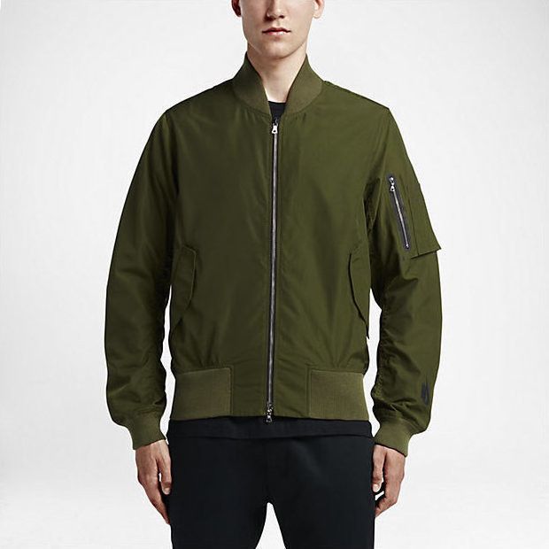 Nikelab essentials bomber sales jacket