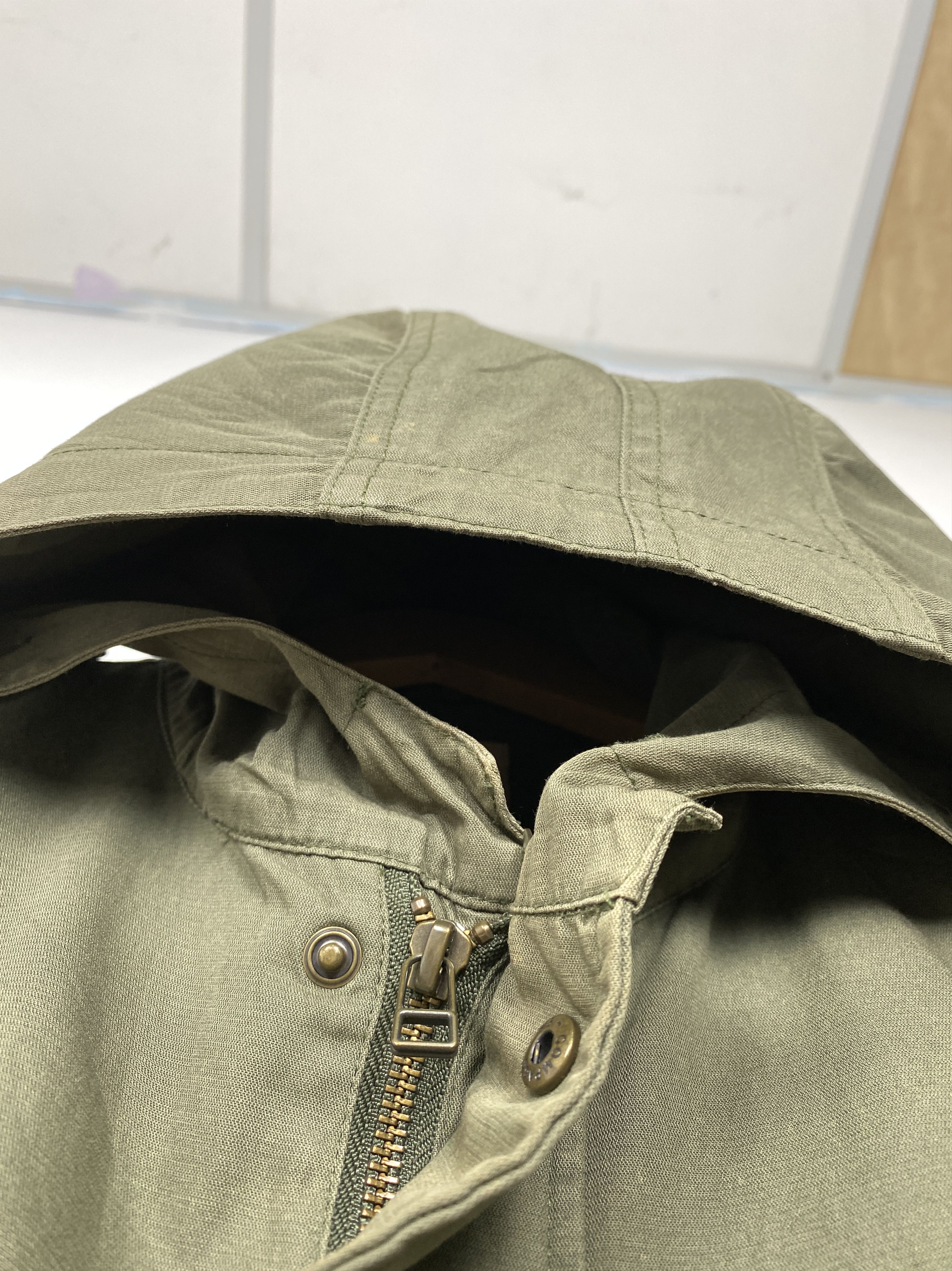 Japanese Brand Beams Heart Vintage Longline Hooded Light Jacket Size US M / EU 48-50 / 2 - 8 Thumbnail