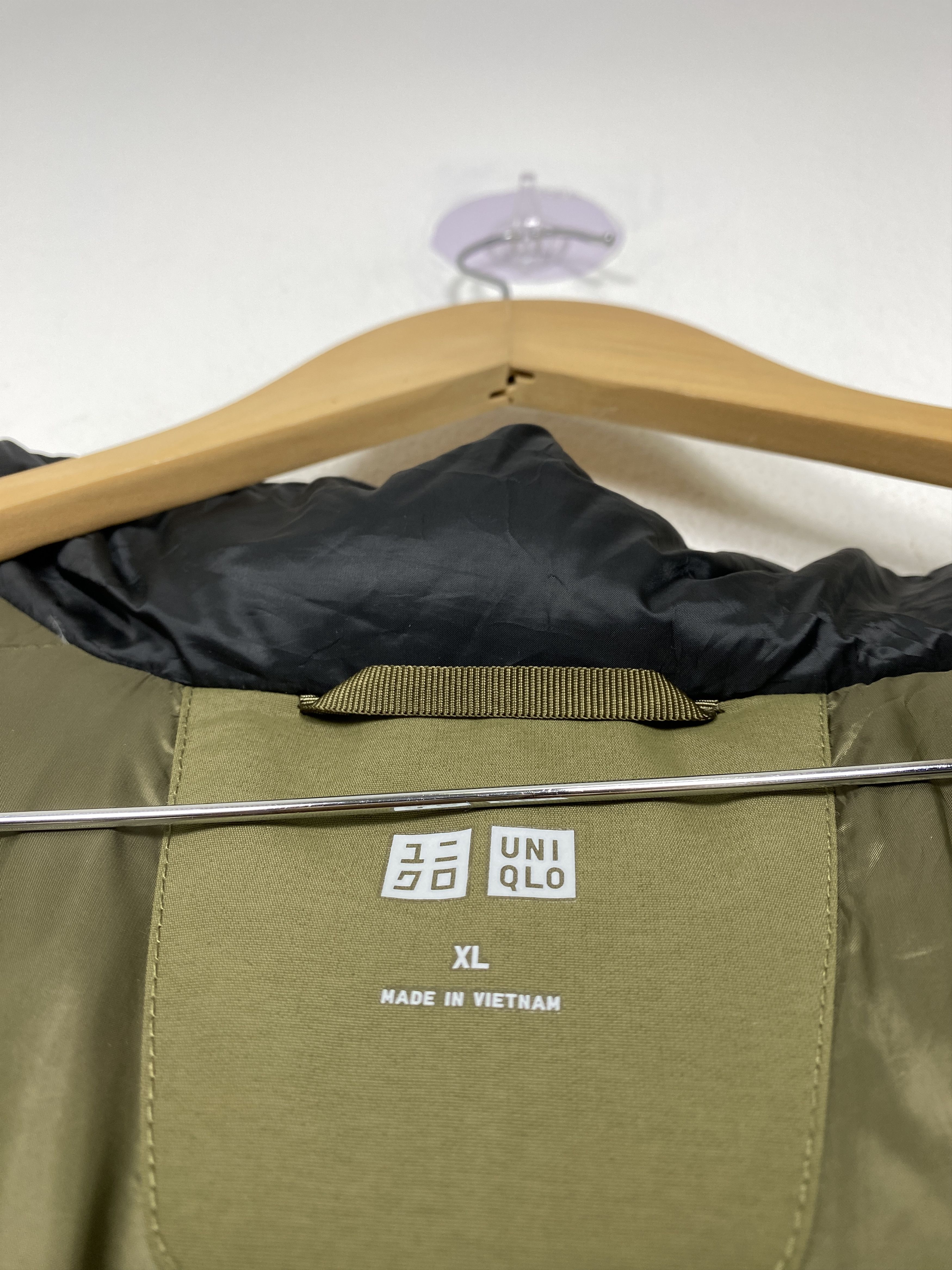 Japanese Brand Vintage Uniqlo Hooded Down Parka Jacket Size US XL / EU 56 / 4 - 16 Thumbnail