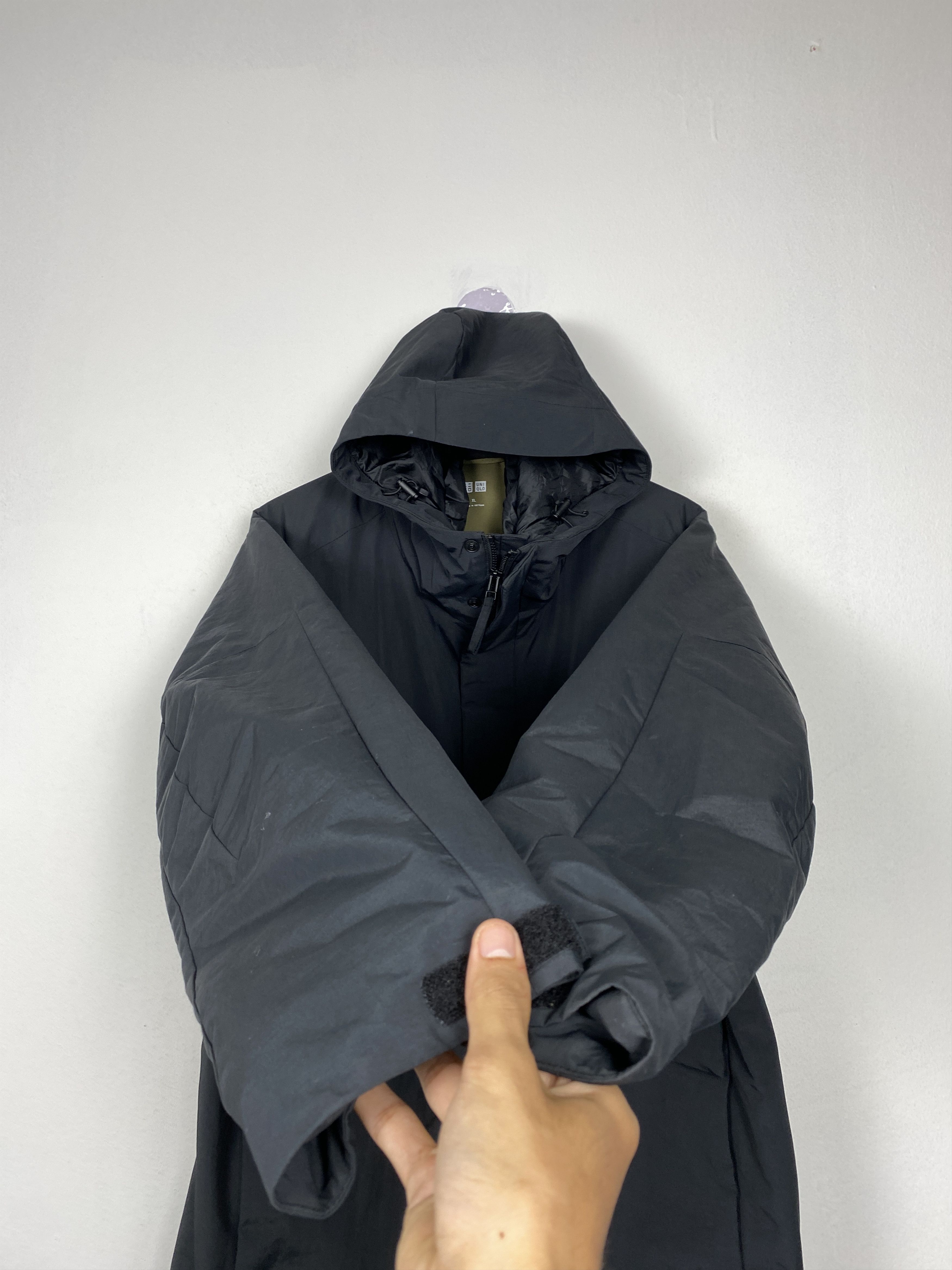 Japanese Brand Vintage Uniqlo Hooded Down Parka Jacket Size US XL / EU 56 / 4 - 4 Thumbnail