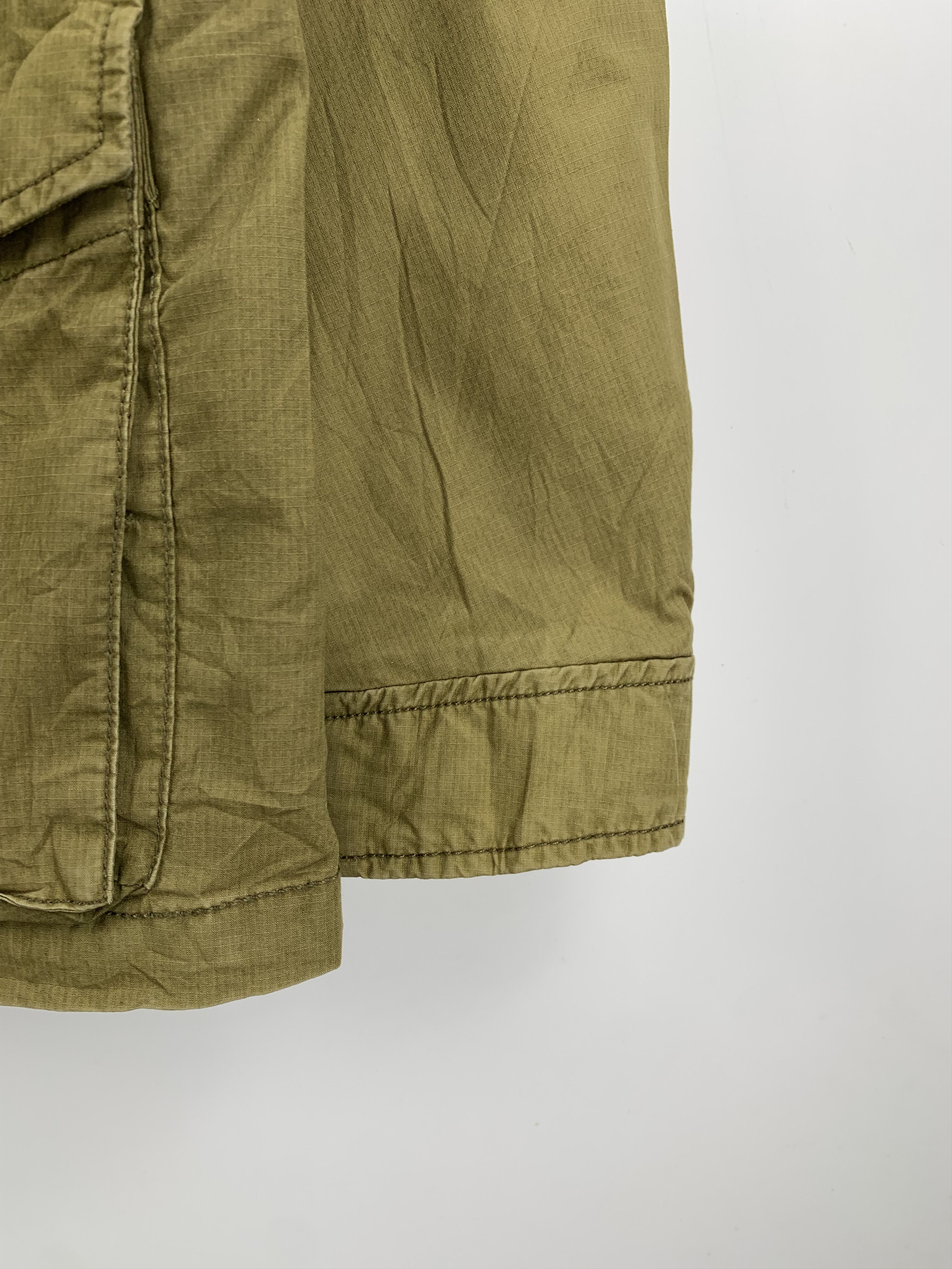 Gap Vintage Gap Multi Pocket Zip Up Flint Waxed Trucker Jacket Size US S / EU 44-46 / 1 - 7 Thumbnail