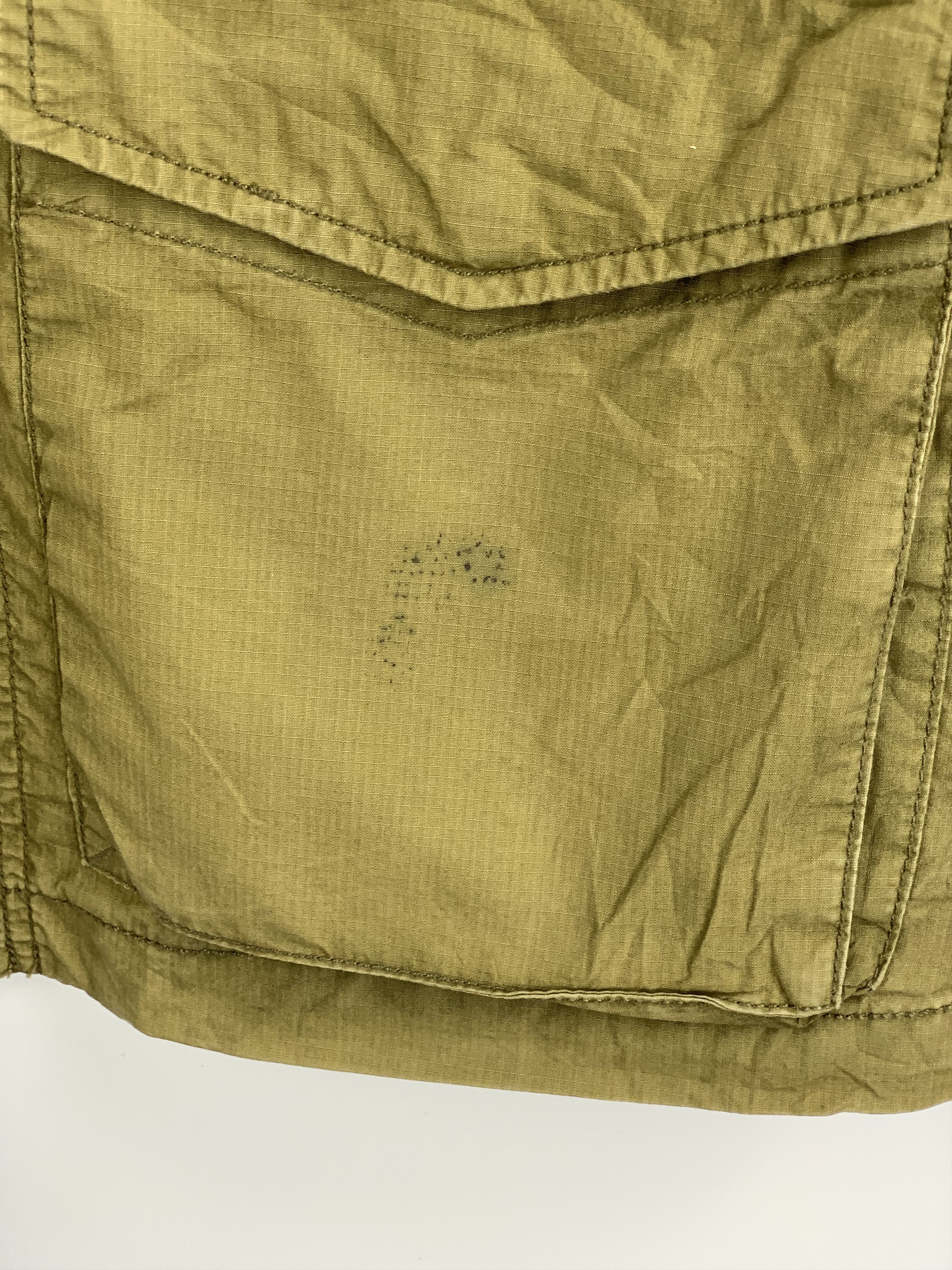 Gap Vintage Gap Multi Pocket Zip Up Flint Waxed Trucker Jacket Size US S / EU 44-46 / 1 - 8 Thumbnail