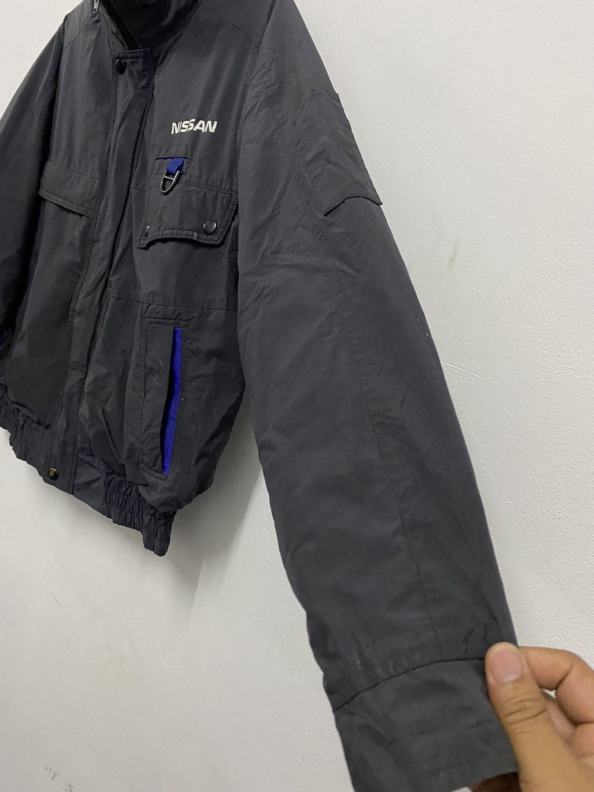 Japanese Brand Distress VTG Nissan Japan Factory Jacket Size US L / EU 52-54 / 3 - 5 Thumbnail