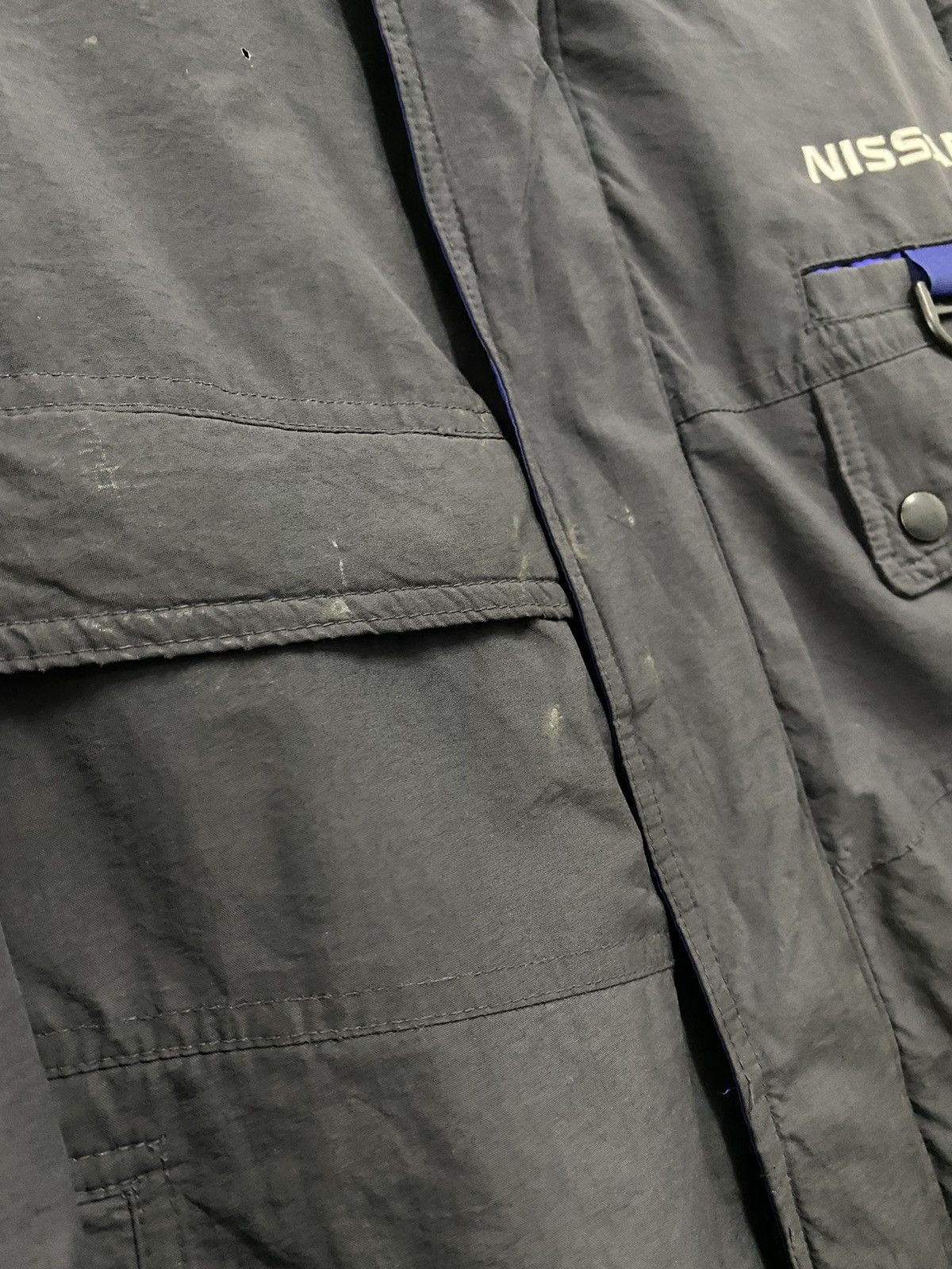 Japanese Brand Distress VTG Nissan Japan Factory Jacket Size US L / EU 52-54 / 3 - 8 Thumbnail