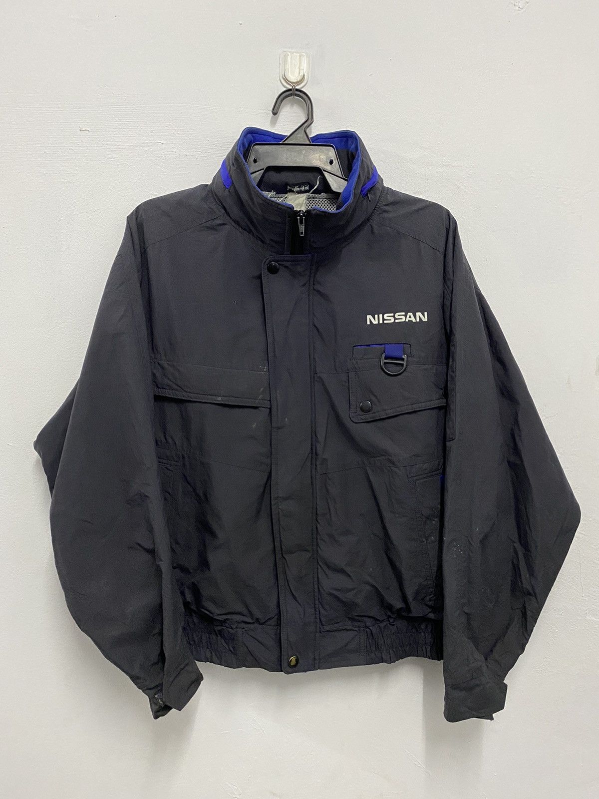 Japanese Brand Distress VTG Nissan Japan Factory Jacket Size US L / EU 52-54 / 3 - 3 Thumbnail