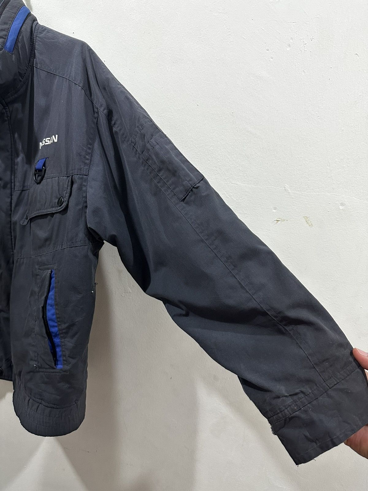 Japanese Brand Distress VTG Nissan Japan Factory Jacket Size US L / EU 52-54 / 3 - 4 Thumbnail