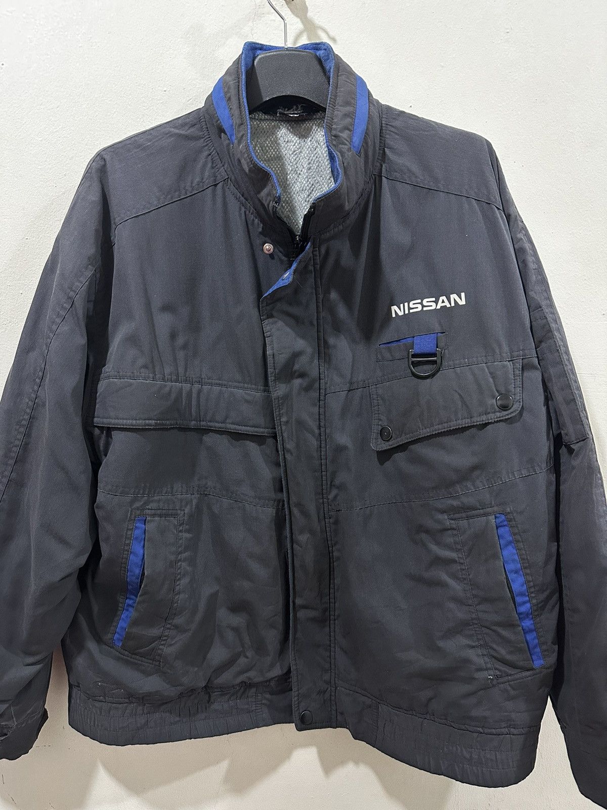 Japanese Brand Distress VTG Nissan Japan Factory Jacket Size US L / EU 52-54 / 3 - 3 Thumbnail