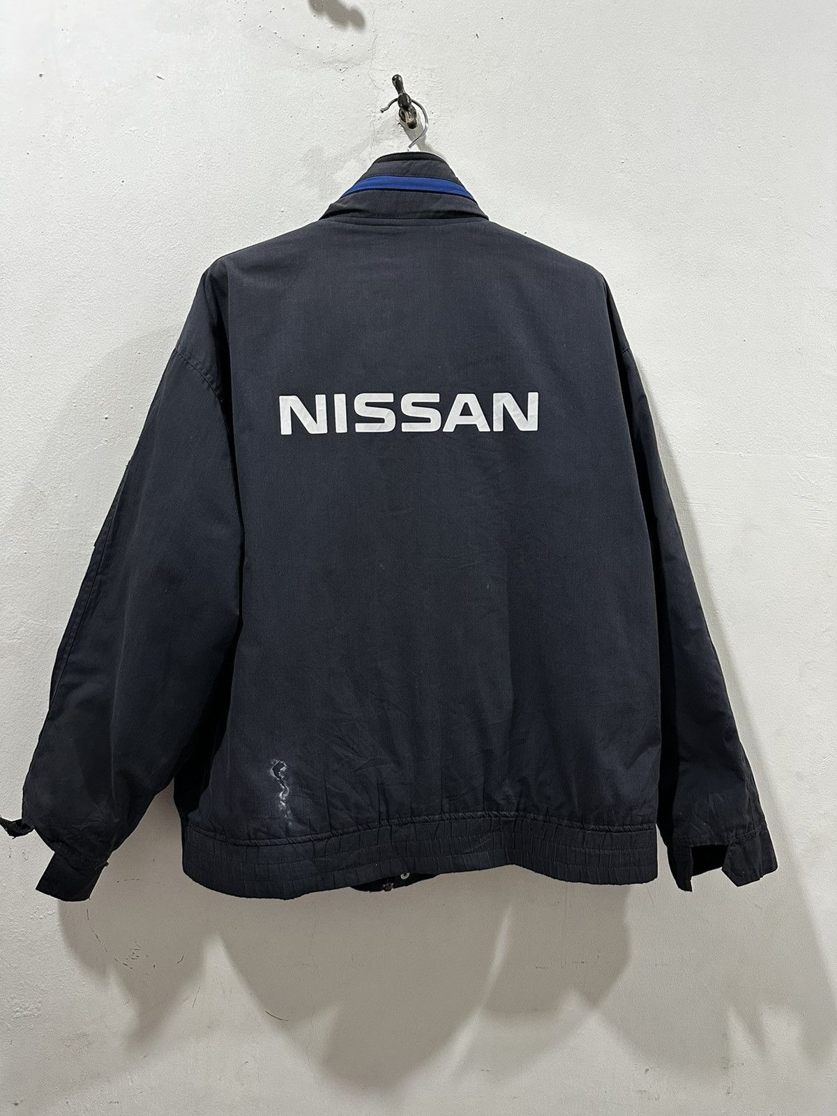 Japanese Brand Distress VTG Nissan Japan Factory Jacket Size US L / EU 52-54 / 3 - 1 Thumbnail