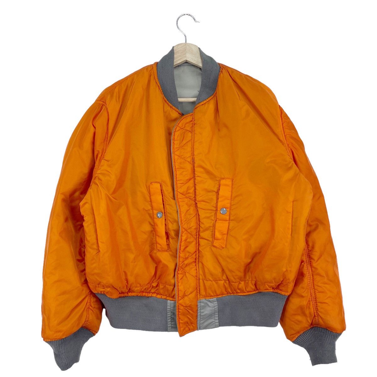 Alpha Industries Vintage Alpha Industries Flyers Ma-1 Bomber Jacket Size US M / EU 48-50 / 2 - 2 Thumbnail