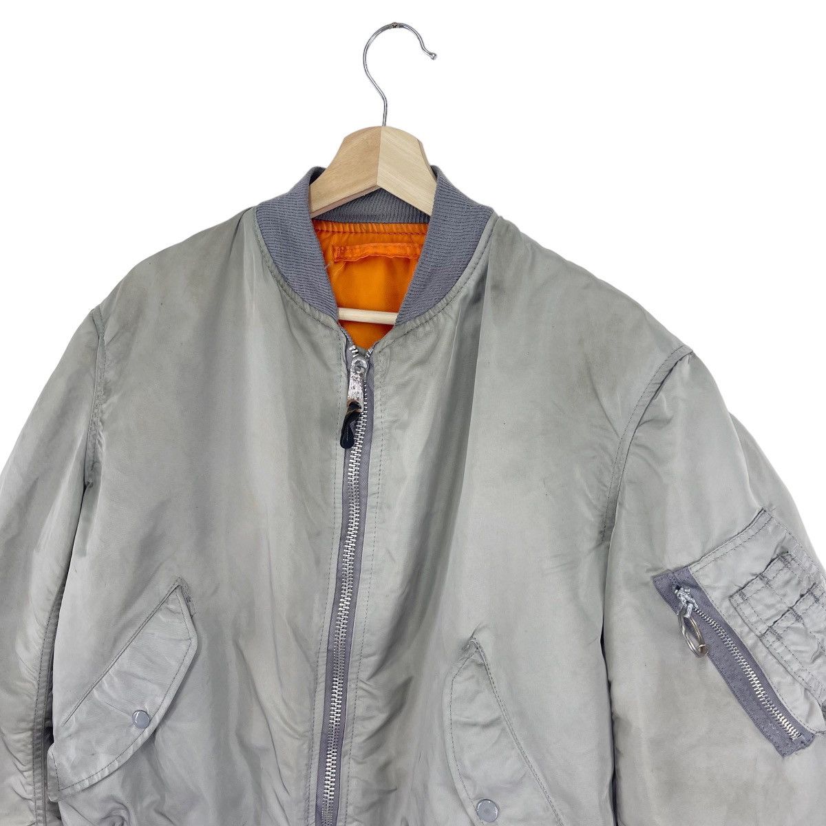 Alpha Industries Vintage Alpha Industries Flyers Ma-1 Bomber Jacket Size US M / EU 48-50 / 2 - 5 Thumbnail