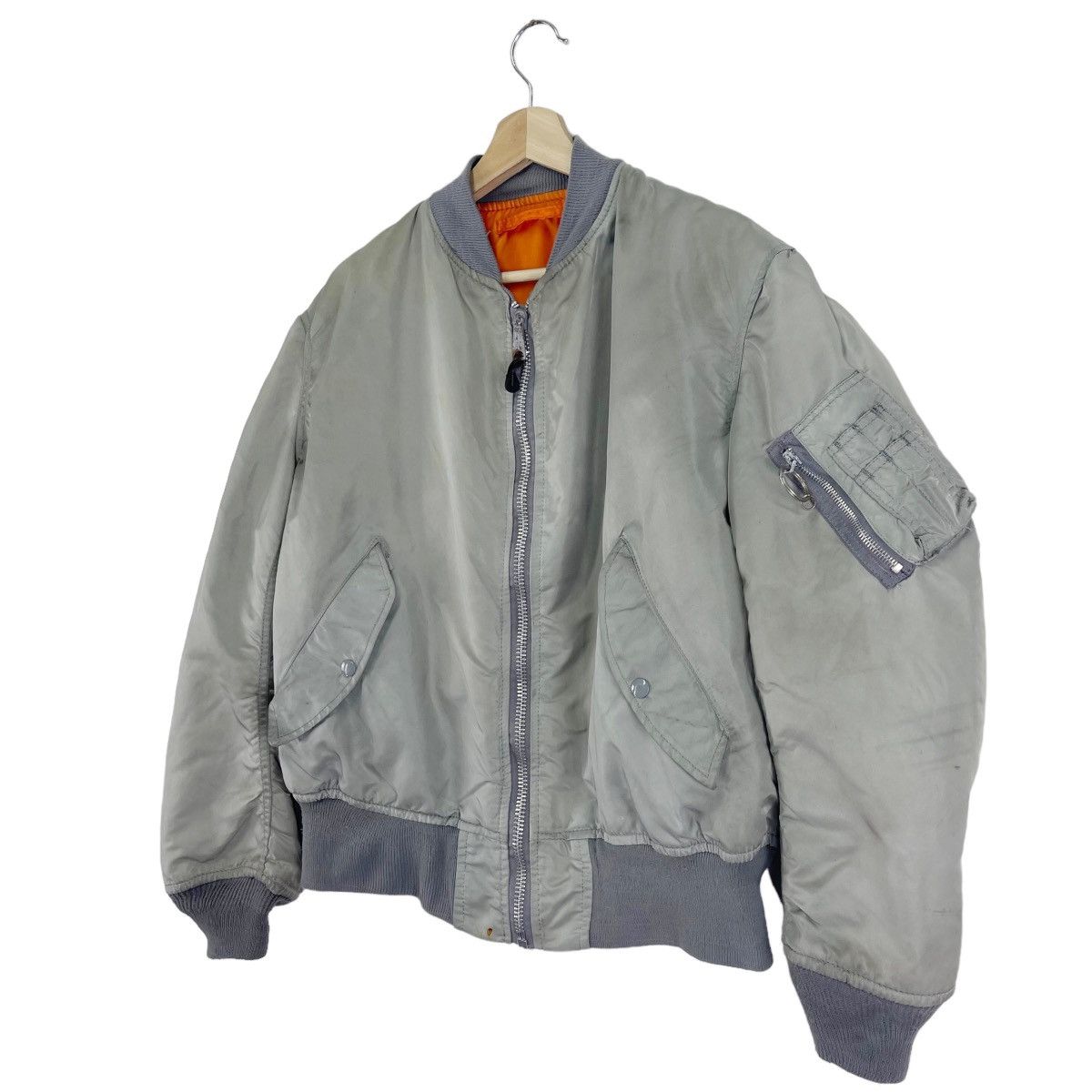 Alpha Industries Vintage Alpha Industries Flyers Ma-1 Bomber Jacket Size US M / EU 48-50 / 2 - 3 Thumbnail