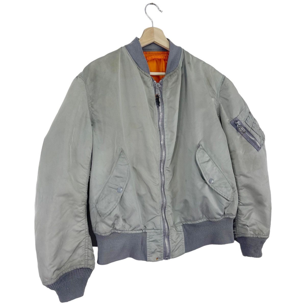 Alpha Industries Vintage Alpha Industries Flyers Ma-1 Bomber Jacket Size US M / EU 48-50 / 2 - 4 Thumbnail