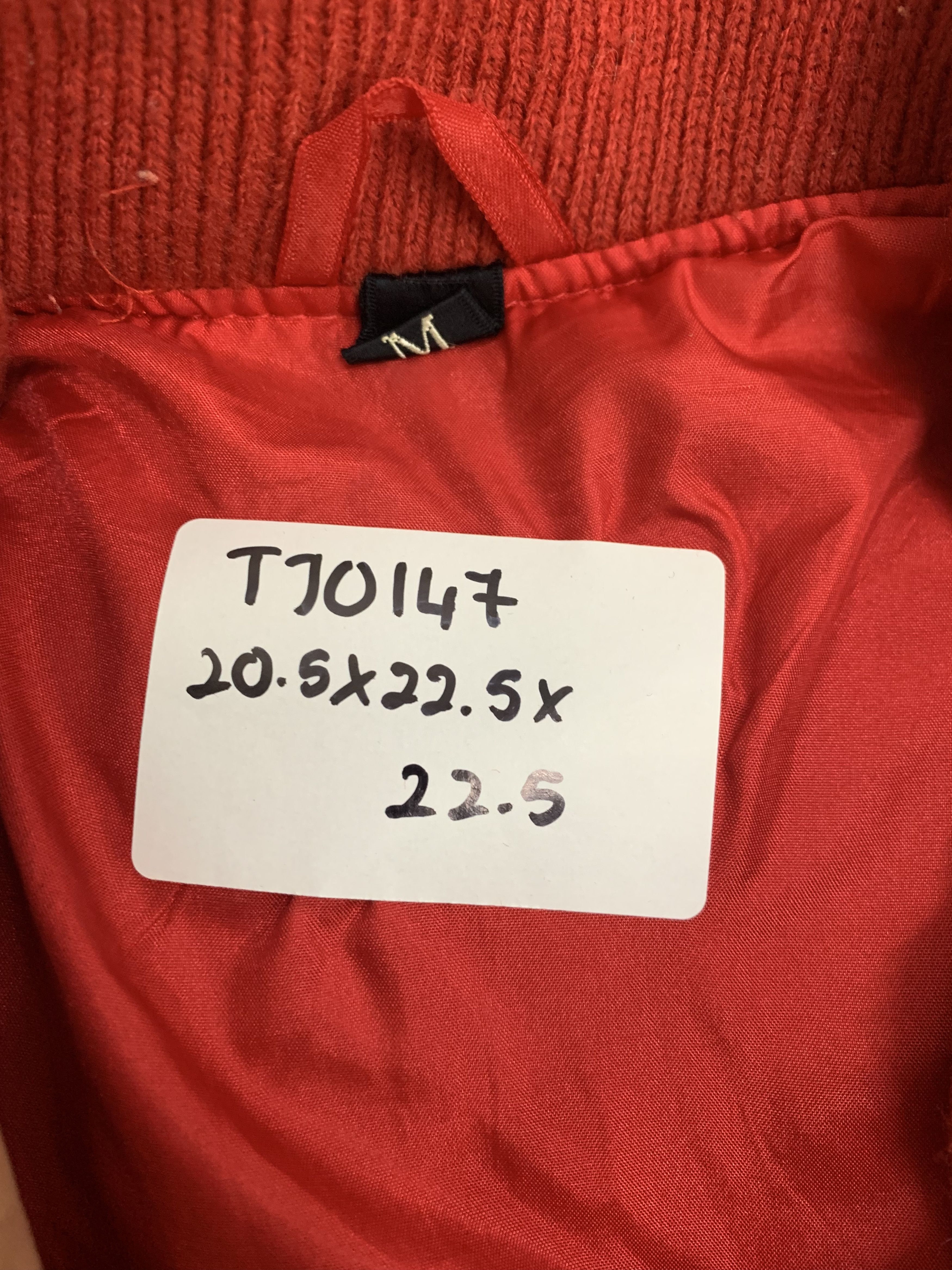 Japanese Brand Vintage Japanese Brand Wool Button Up Red Varsity Jacket Size US M / EU 48-50 / 2 - 10 Thumbnail