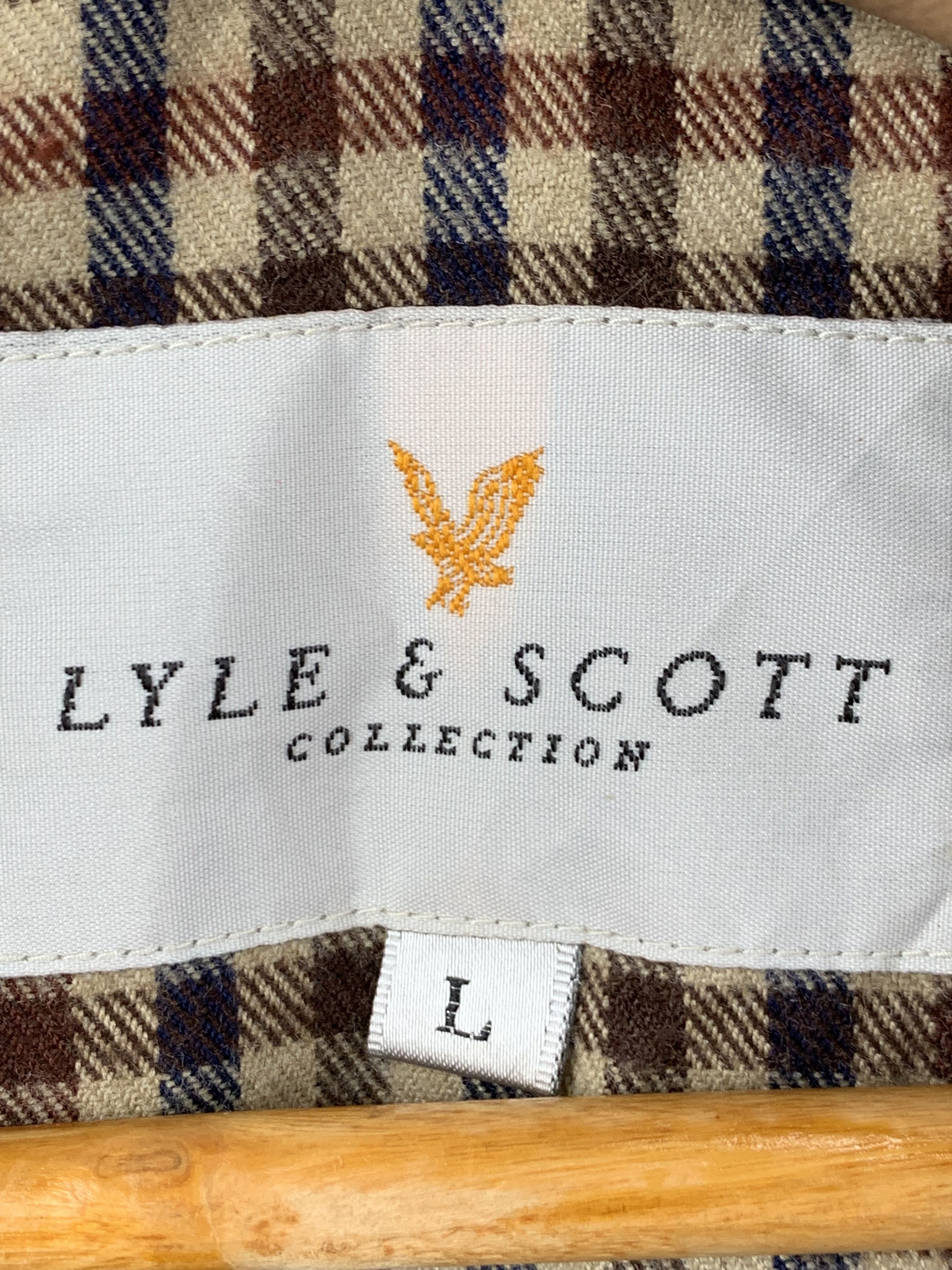 Lyle & Scott Vintage LYLE & SCOTT Quilted Hooded Field Jacket Size L / US 10 / IT 46 - 9 Thumbnail
