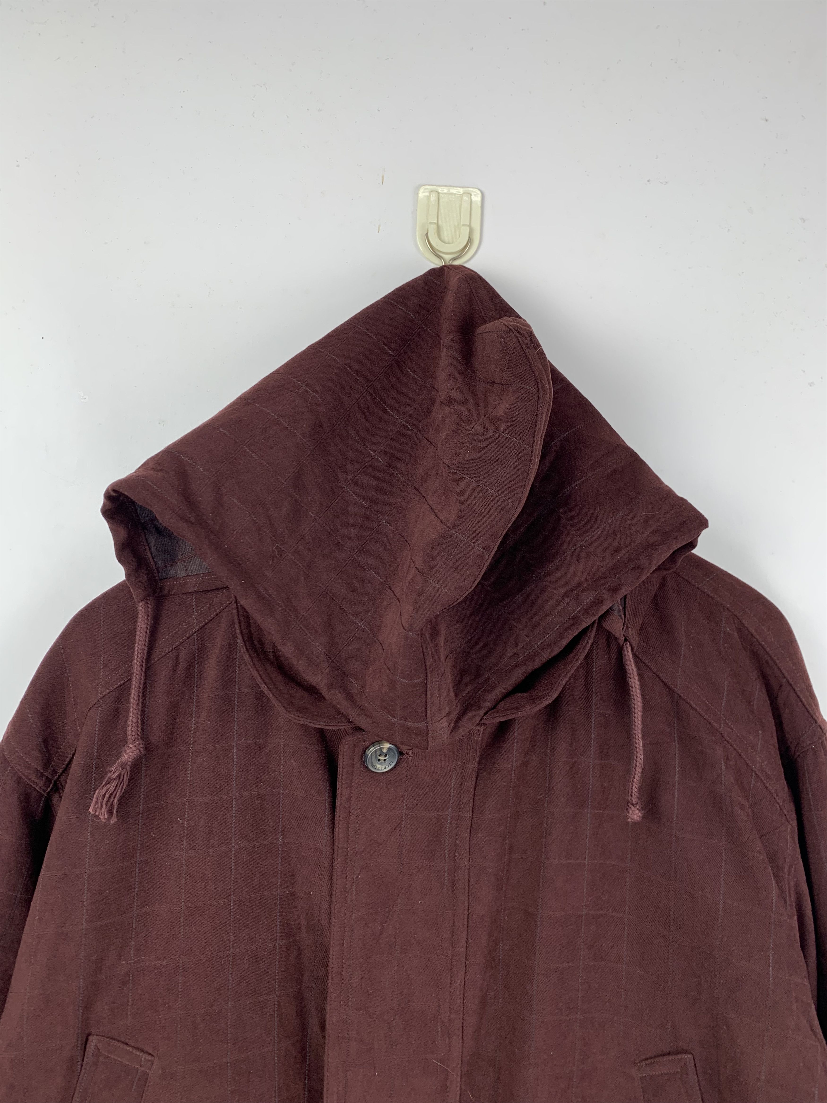 Lyle & Scott Vintage LYLE & SCOTT Quilted Hooded Field Jacket Size L / US 10 / IT 46 - 3 Thumbnail
