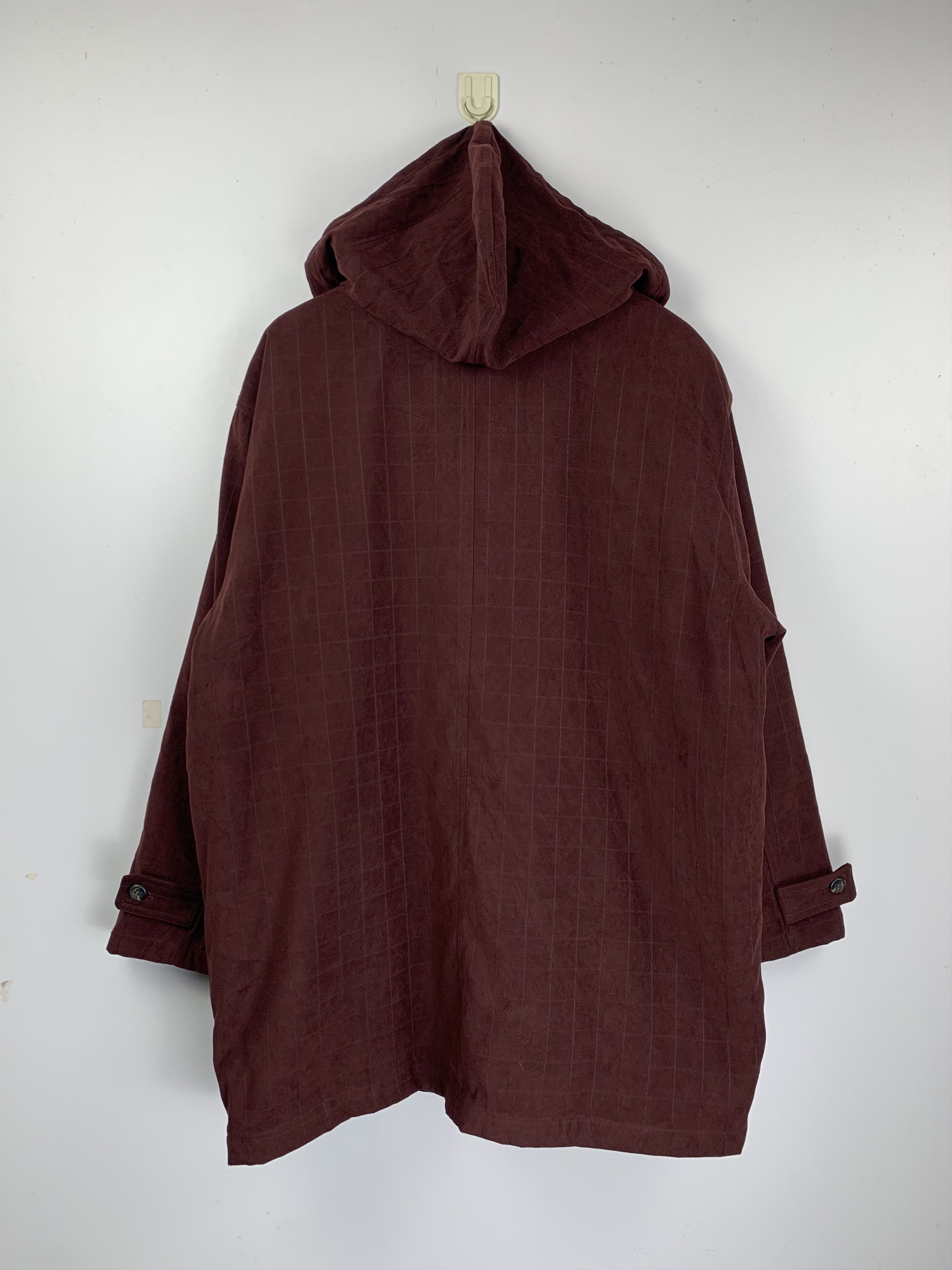 Lyle & Scott Vintage LYLE & SCOTT Quilted Hooded Field Jacket Size L / US 10 / IT 46 - 6 Thumbnail